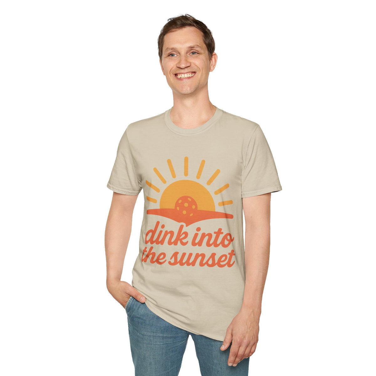 Sunset Graphic T-Shirt — "Drink Into the Sunset" Retro Sun Tee - Trending Now - September 2026