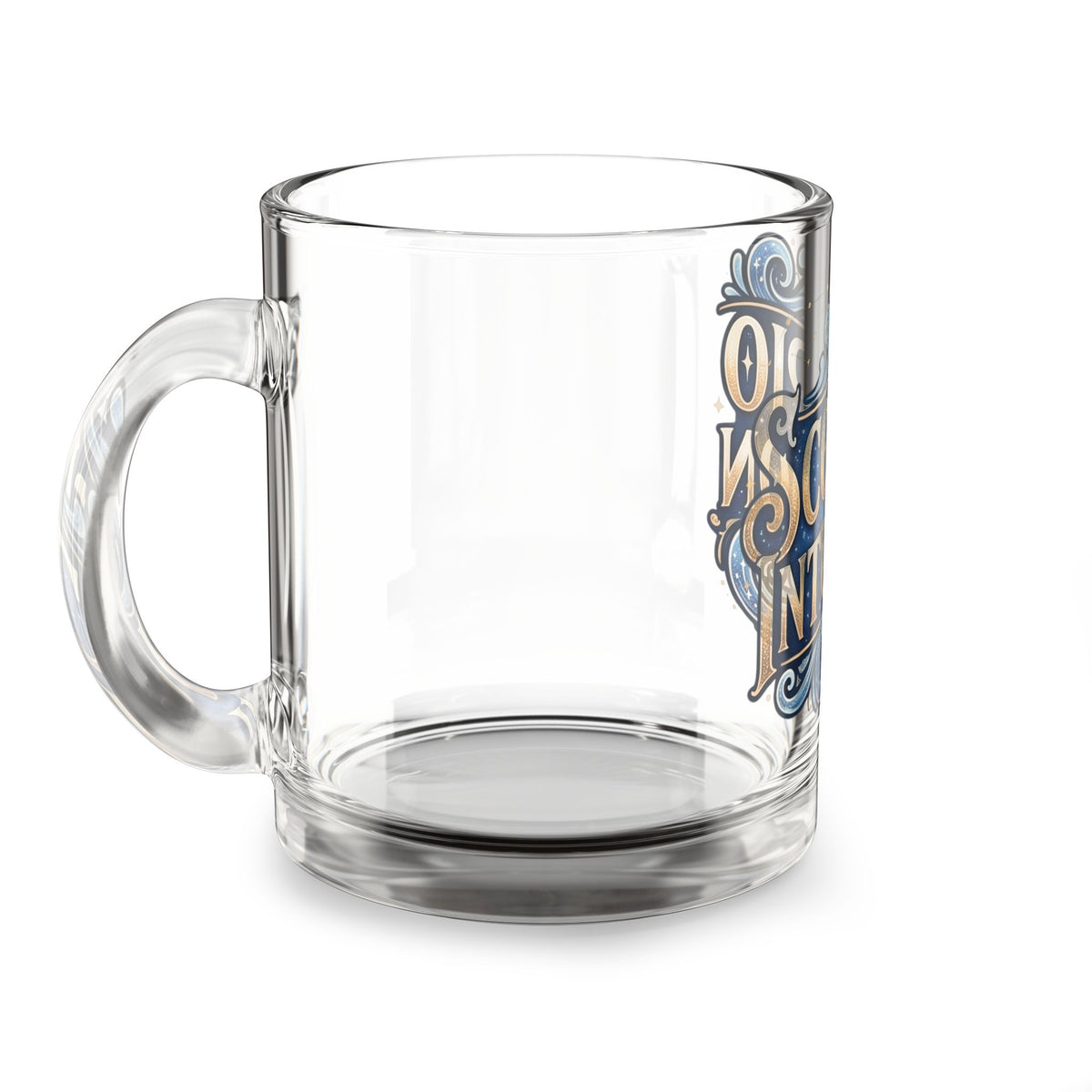 Scorpion Glass Mug Scorpio Intuition Glass Mug — 10oz Zodiac Coffee Cup