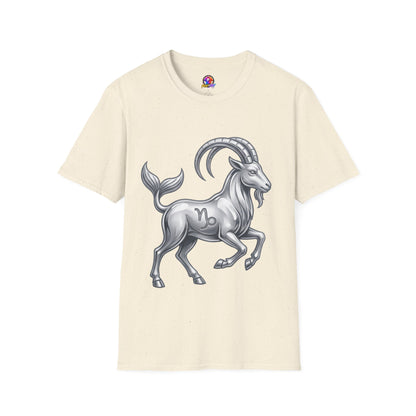 Capricorn Goat Zodiac T-Shirt — Mythical Sea-Goat Horoscope Tee