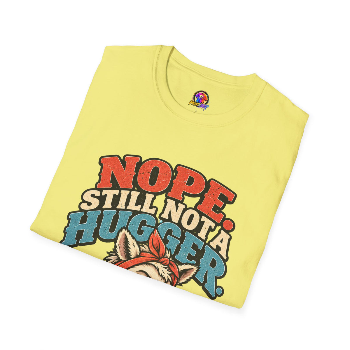 Funny And Witty Nope Still Not a Hugger Llama T-Shirt