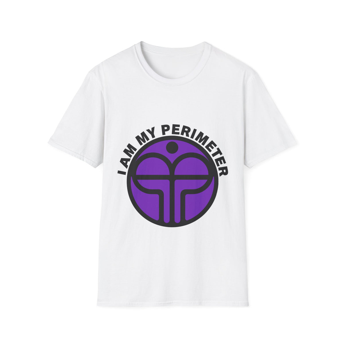 I Am My Perimeter T-Shirt — Purple Geometric Self-Care Tee- Trending Now - September 2026