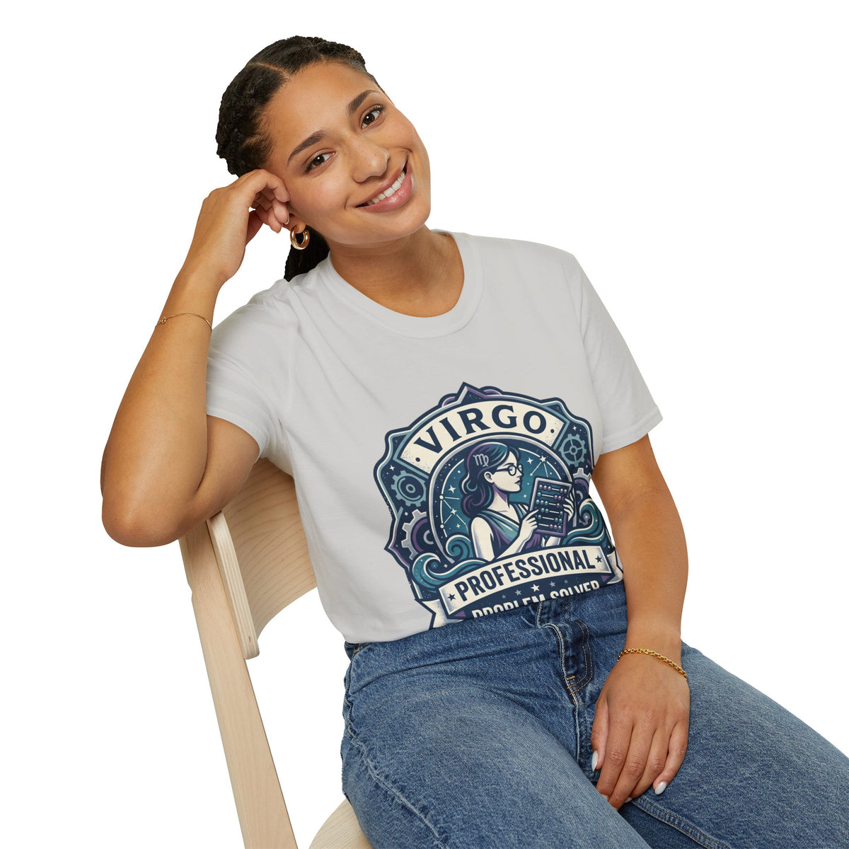 Virgo 'Professional Problem Solver' T-Shirt — Zodiac Astrology Tee for Women