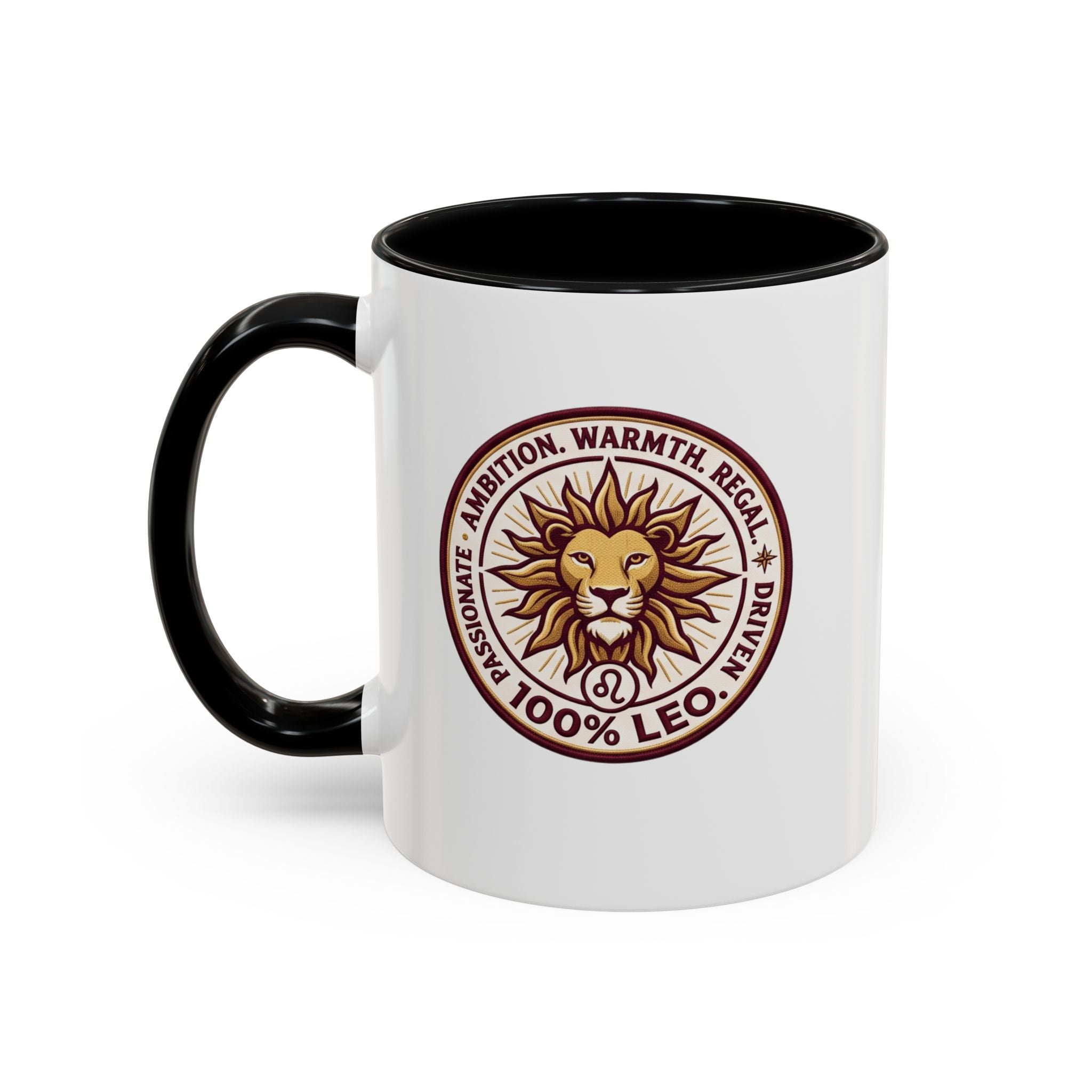 Leo Zodiac Coffee Mug — 100% Leo Lion Horoscope Gift