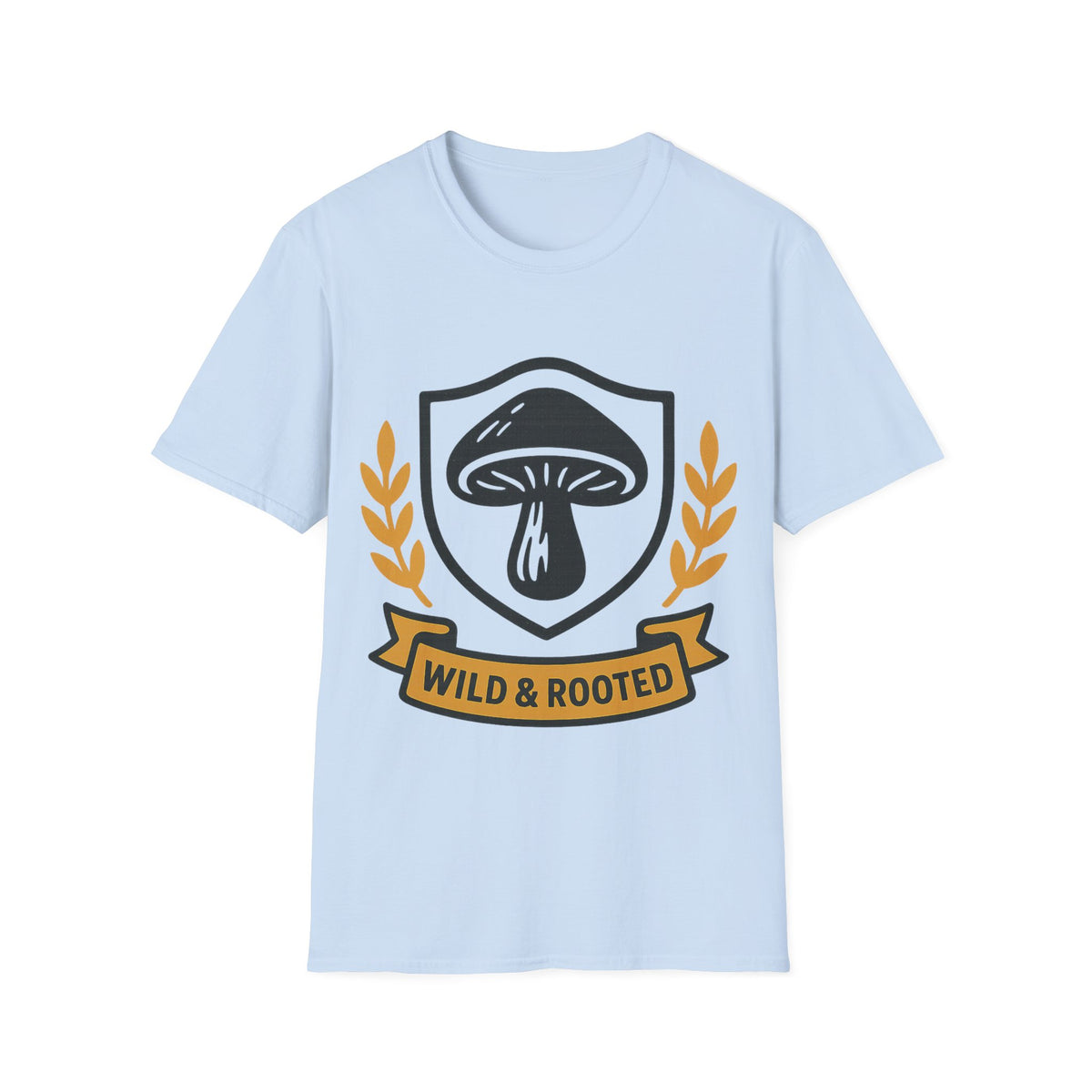 Crest Logo T-Shirt — Subtle Laurel Emblem Tee - Trending Now - September 2026