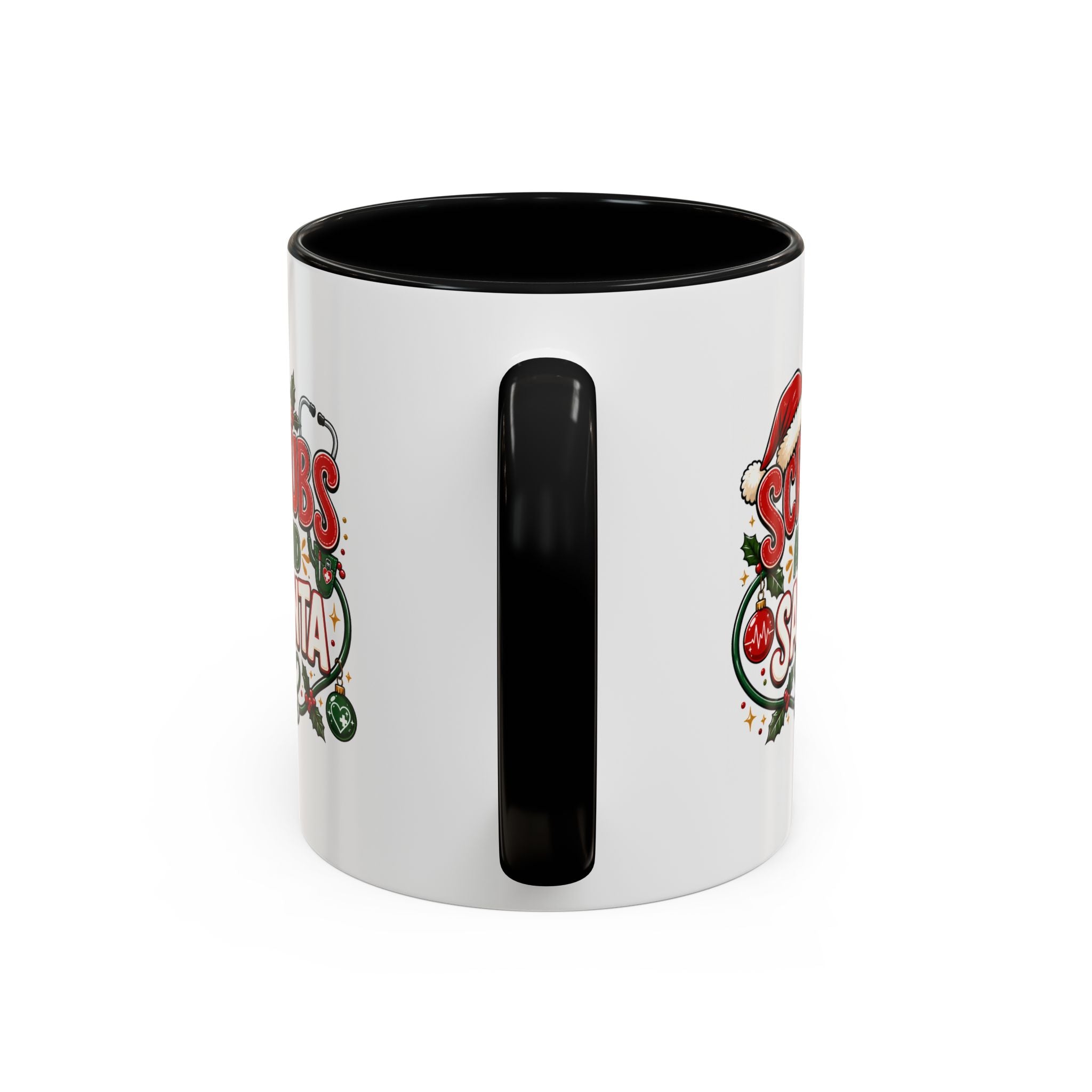 Scrubs and Santa Christmas Coffee Mug