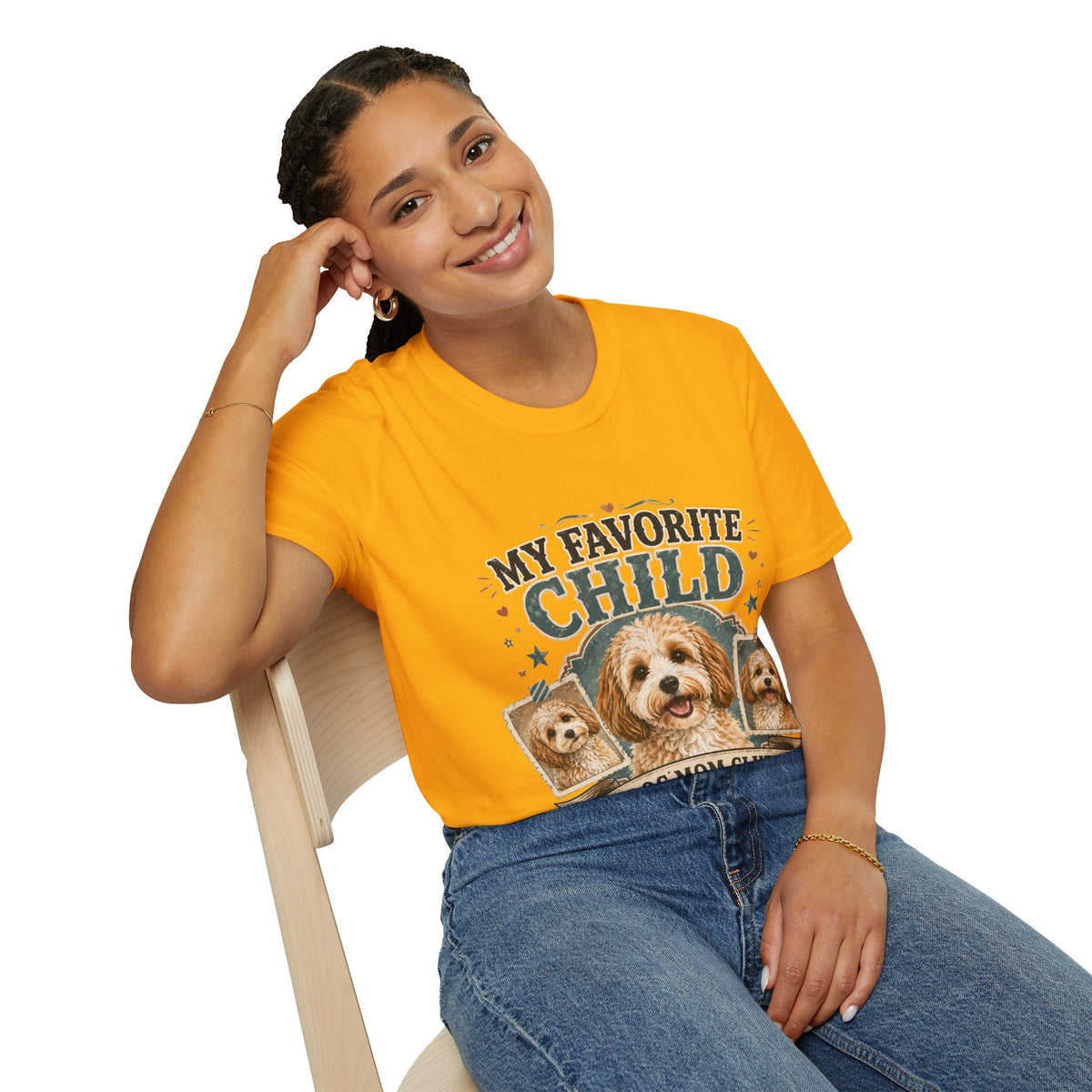 My Favorite Child Dog Mom T-Shirt