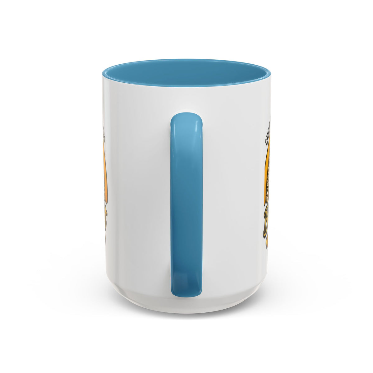Childhood Cancer Awareness Accent Coffee Mug — "Be the Light" 11/15oz