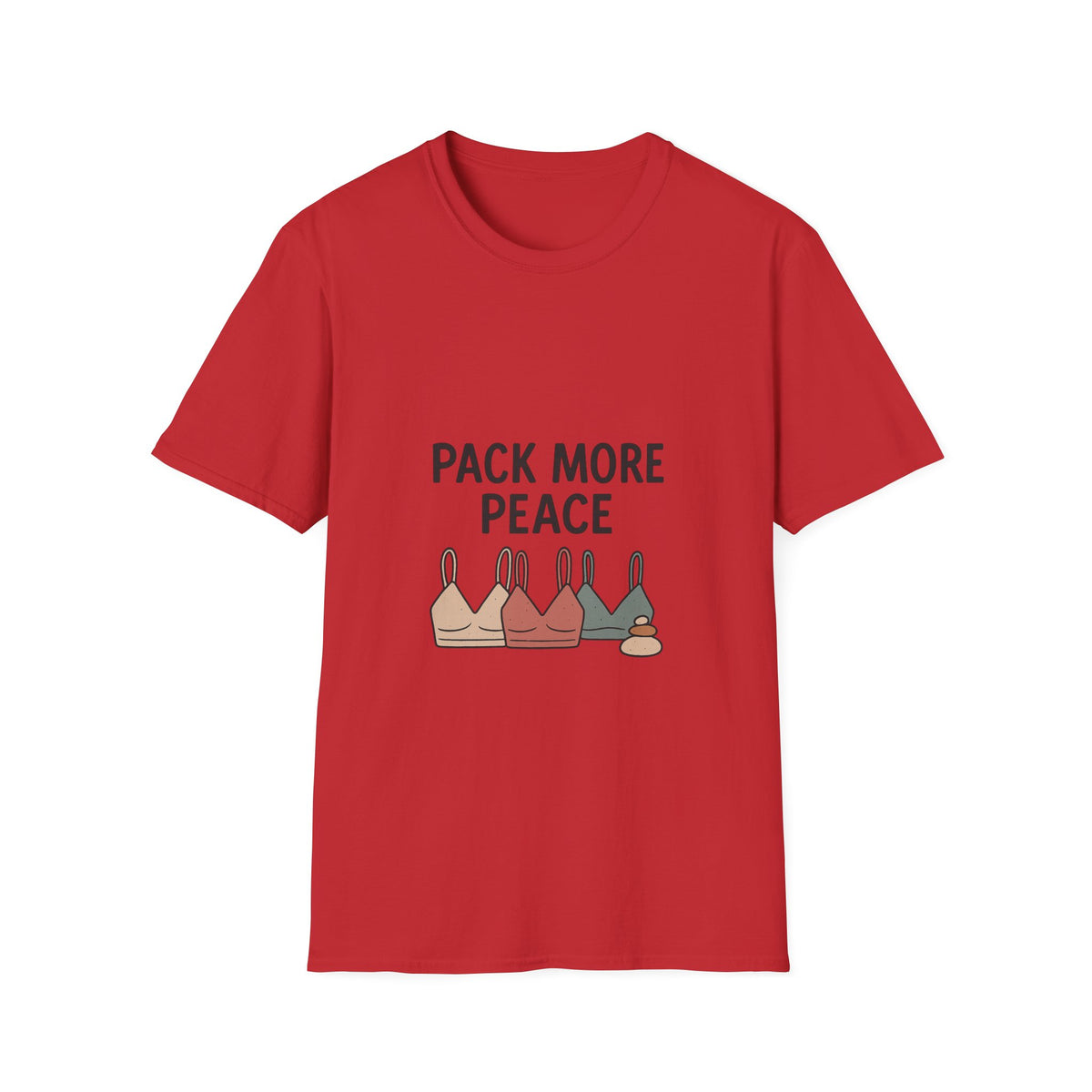 Pack More Peace T-Shirt — Minimalist Yoga / Mindfulness Tee - Trending Now - October 2026