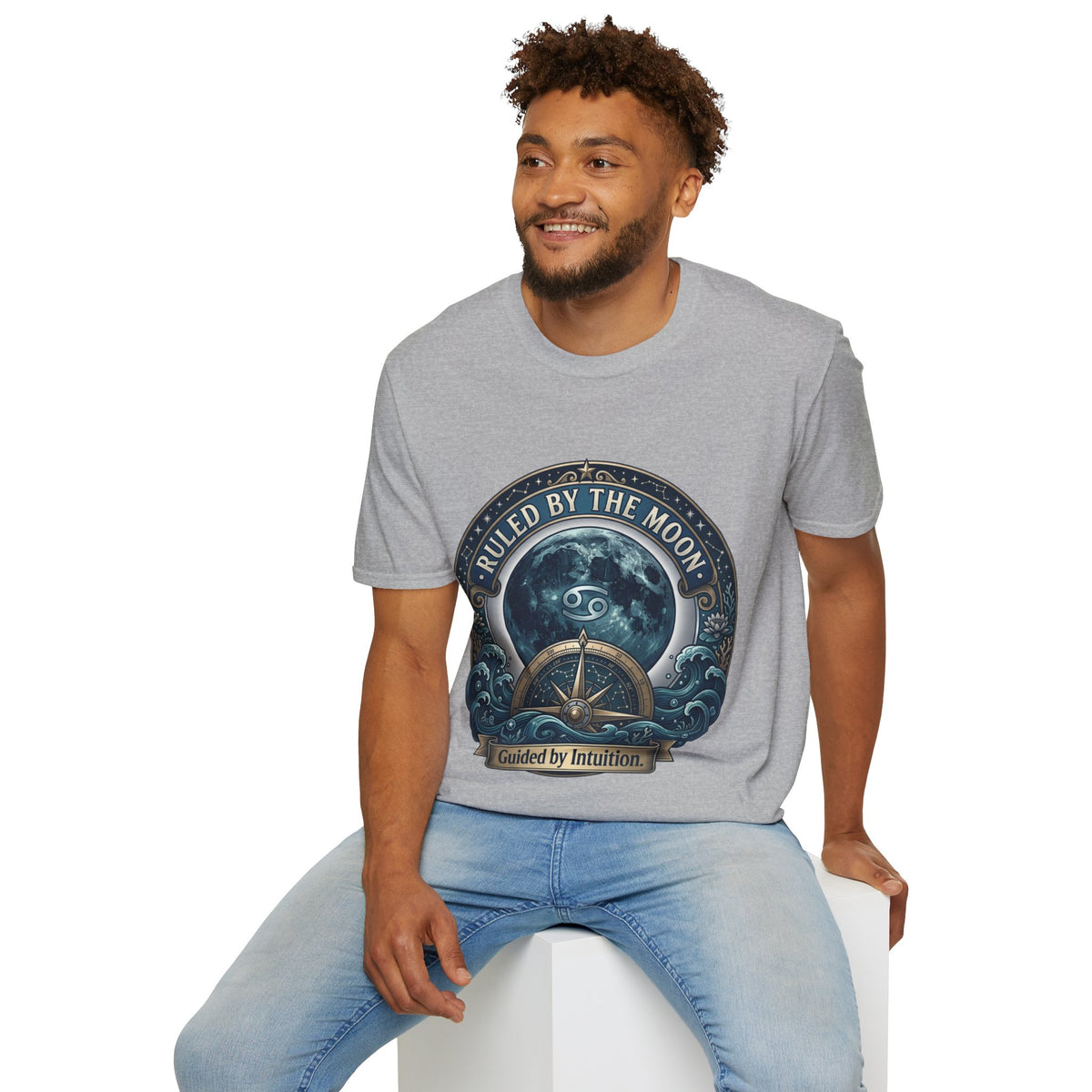Ruled by the Moon T-Shirt — Moonphase Zodiac Graphic Tee
