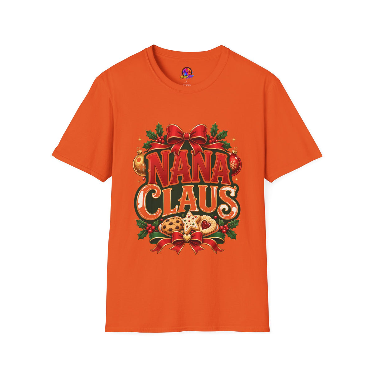 Nana Claus Christmas Tee — Festive Holiday Grandma T-Shirt