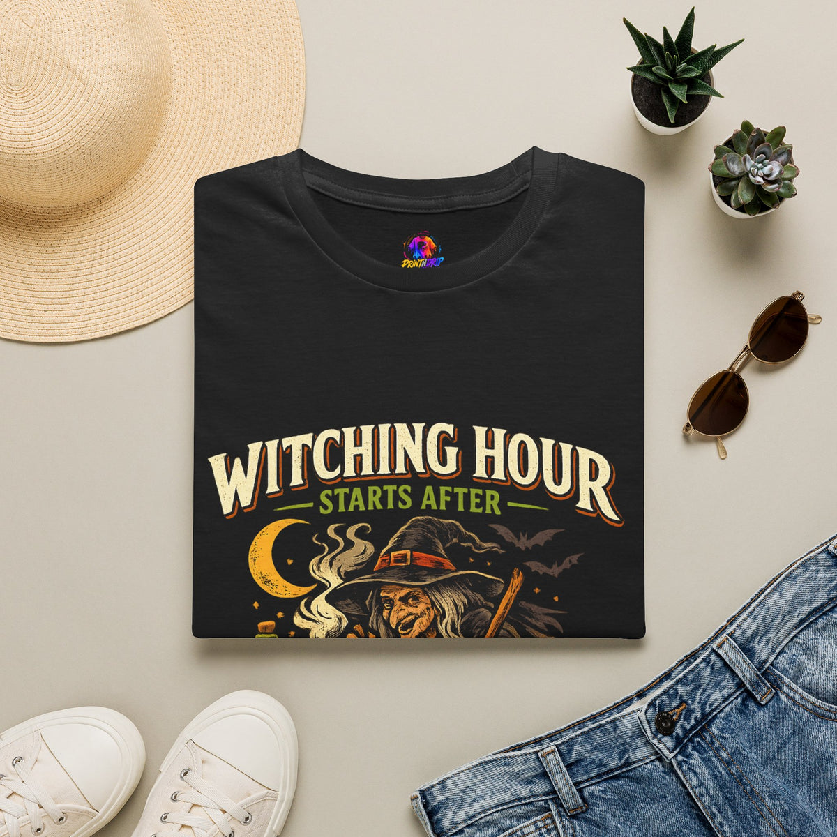 Halloween Witching Hour Unisex Softstyle T-Shirt