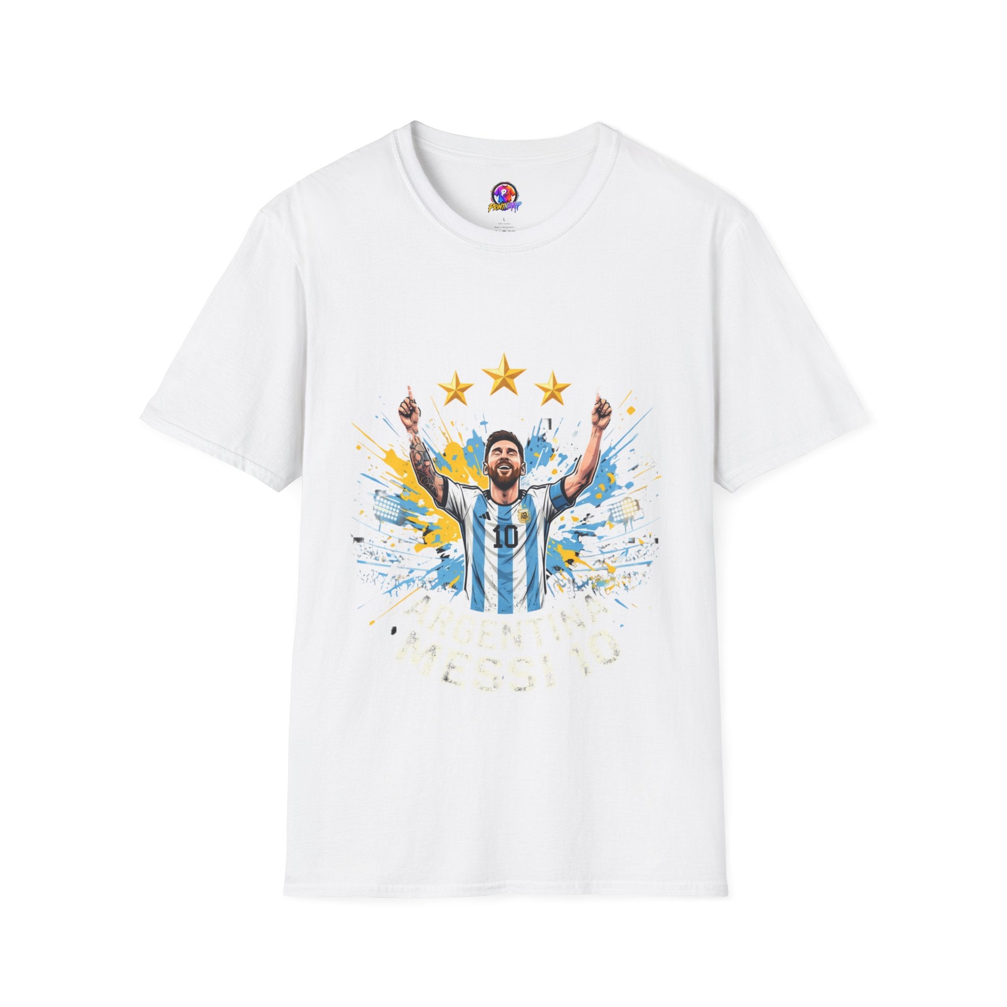 Argentina Messi  Soccer T‑Shirt — Argentina Messi 10 Fan Tee