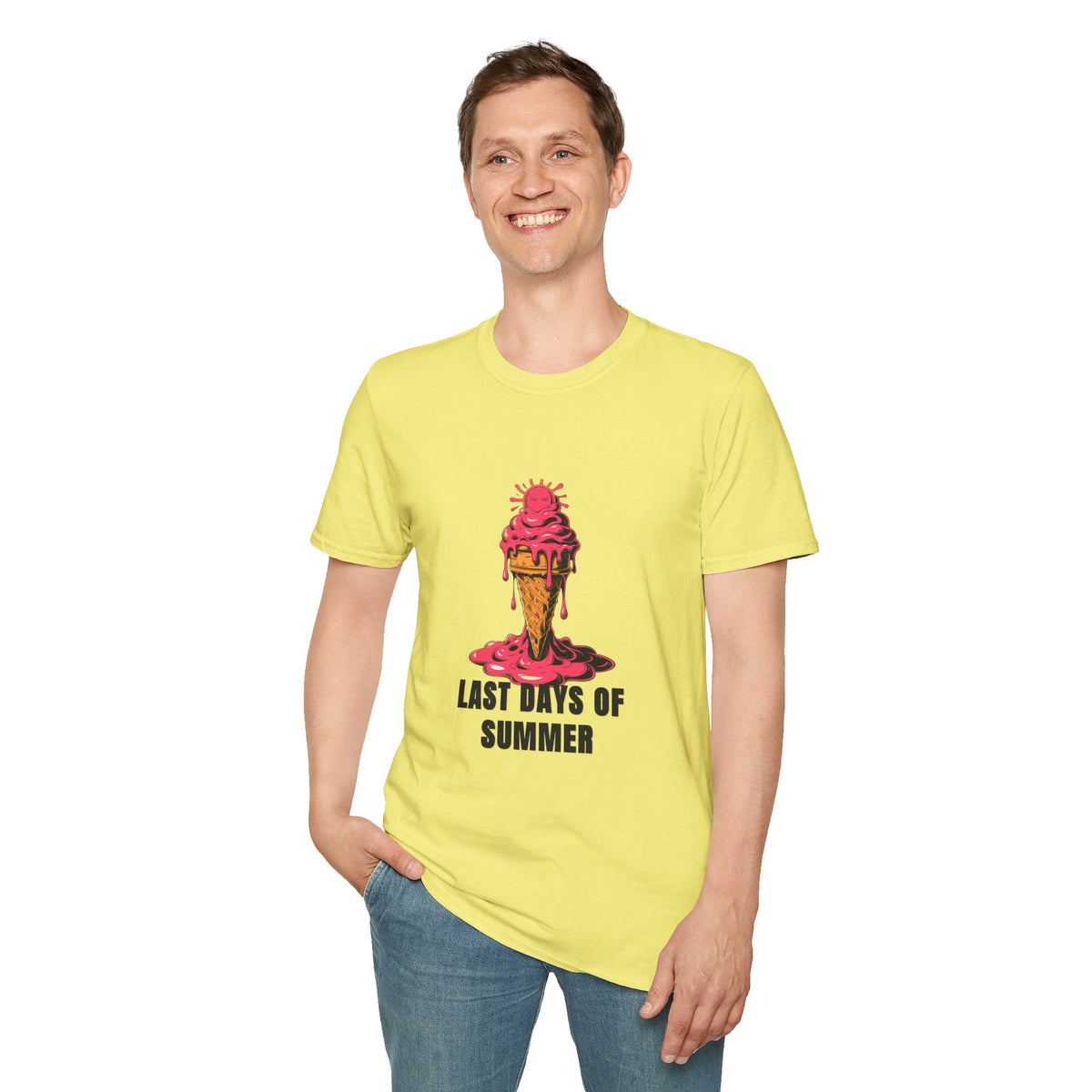 Ice Cream Melt T-Shirt — "Last Days of Summer" Graphic Tee - Trending Now - August 2026