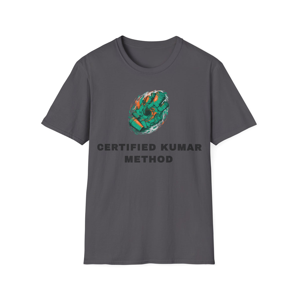 Certified Kumar Method T-Shirt — Minimal Abstract Art Tee - Trending Now - September 2026