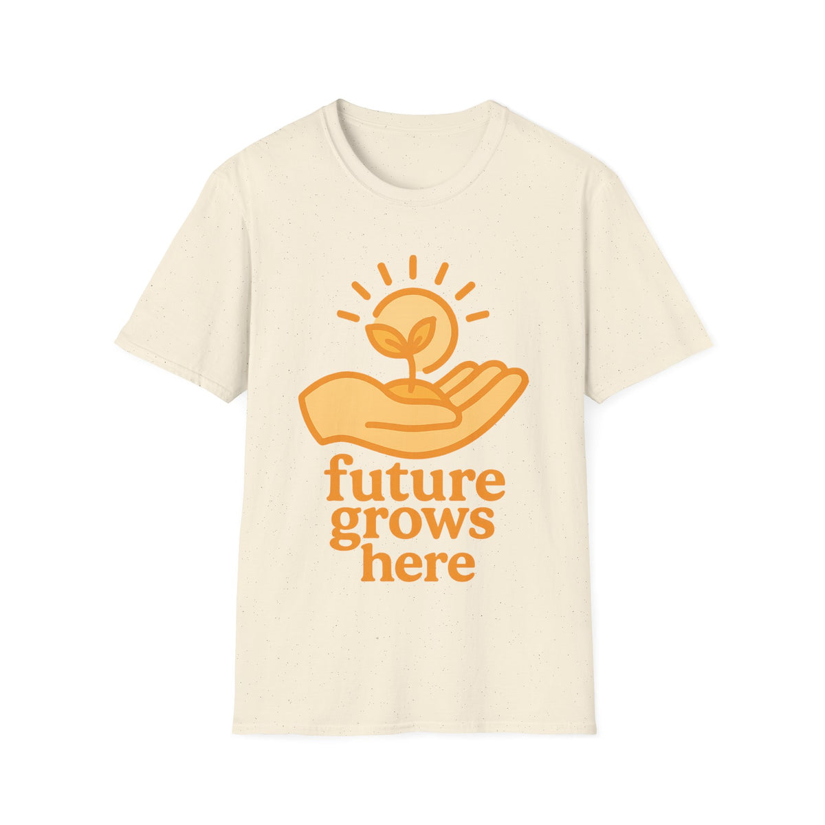 T-Shirt — "Future Grows Here" Sunseed Graphic - Trending Now - September 2026