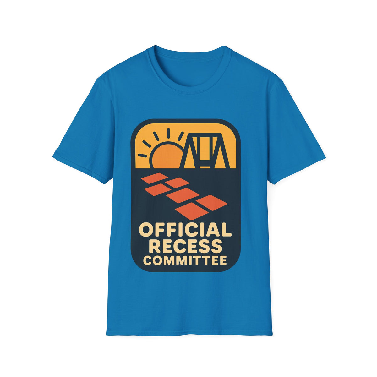 Official Recess Committee T-Shirt – Retro Sunset Camp Graphic Tee - Trending Now - August 2026