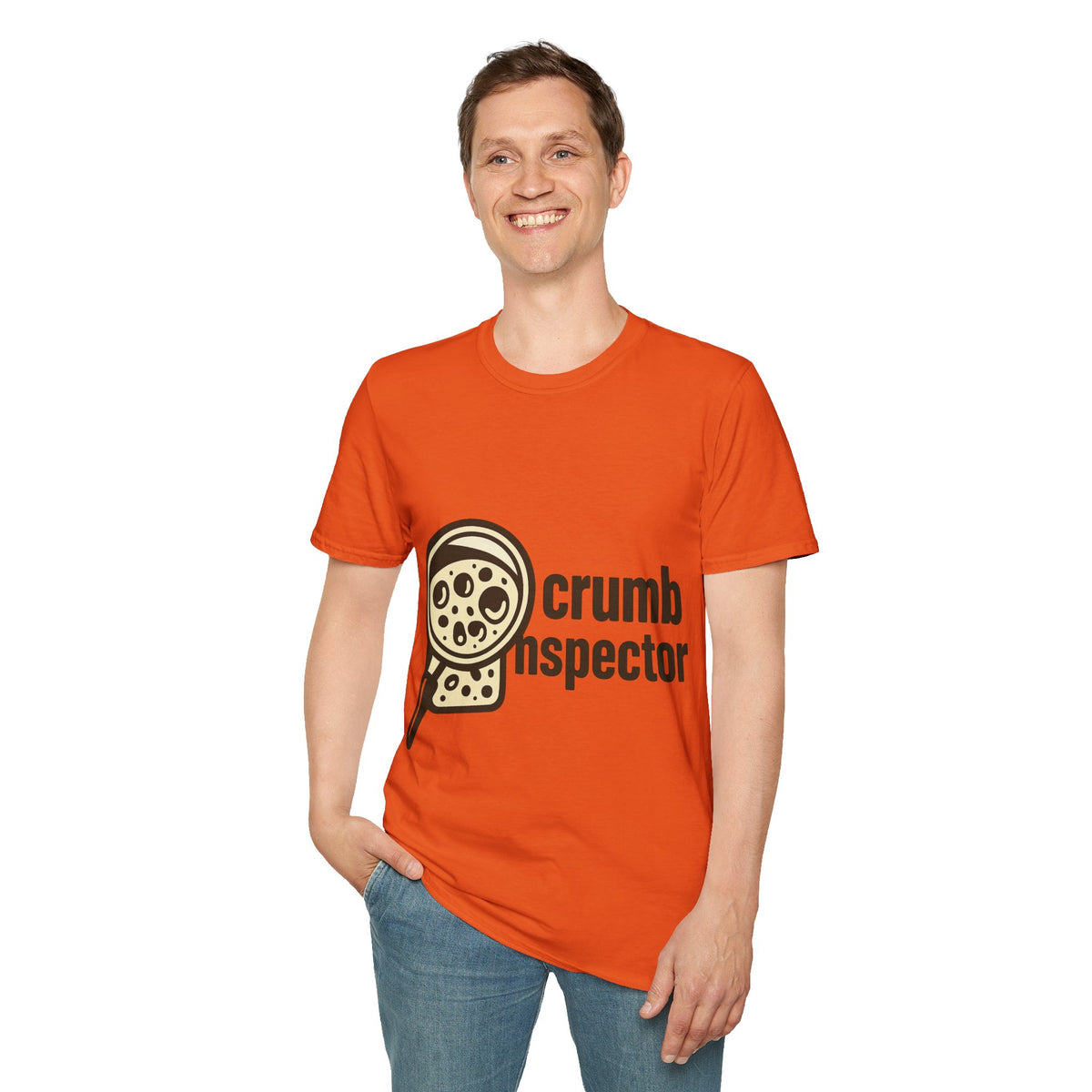 "Crumb Inspector" Funny Sourdough Bread Detective Tee - Cute Artisan Baker Gift White T-Shirt - Trending Now - September 2026