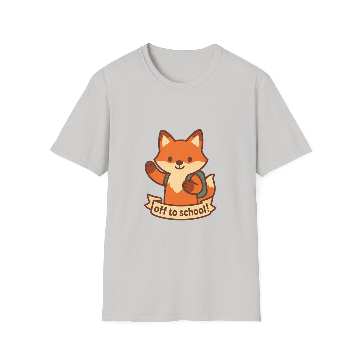 Cute Fox "Off to School" T-Shirt — Kids/Teacher Back-to-School Tee - Trending Now - August 2026