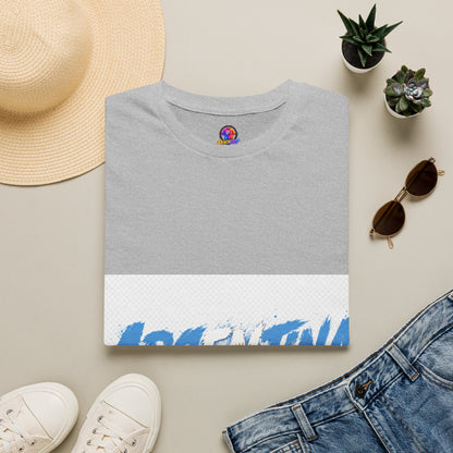 Argentina Graphic T-Shirt — Argentina Typography Tee with Sun & Flag Colors