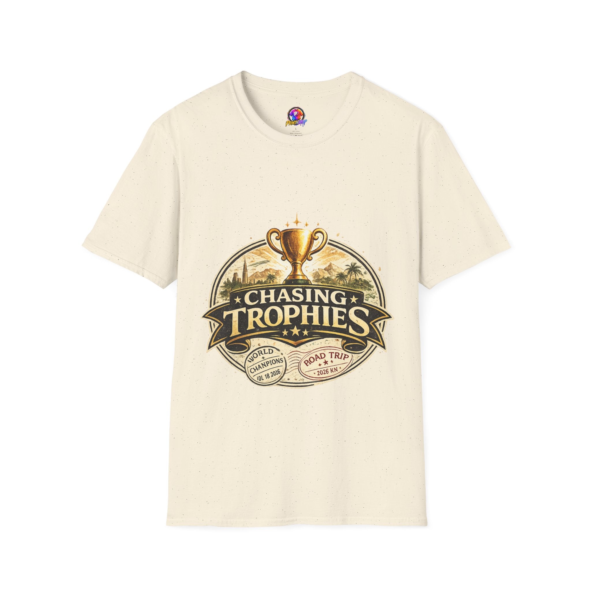 T-Shirt — Chasing Trophies Vintage Trophy Graphic Tee