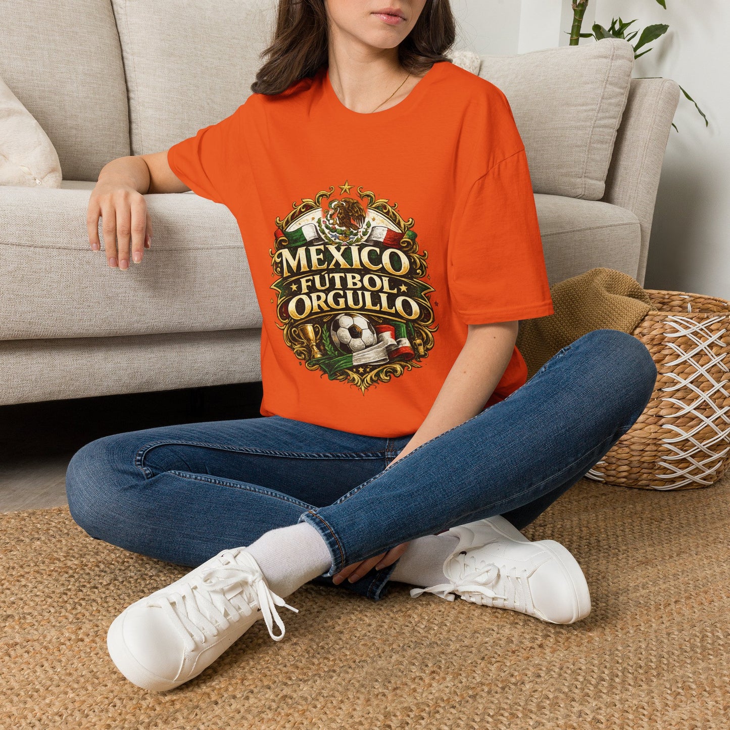Mexico Fútbol Orgullo T-Shirt — Mexican Soccer Pride Graphic Tee