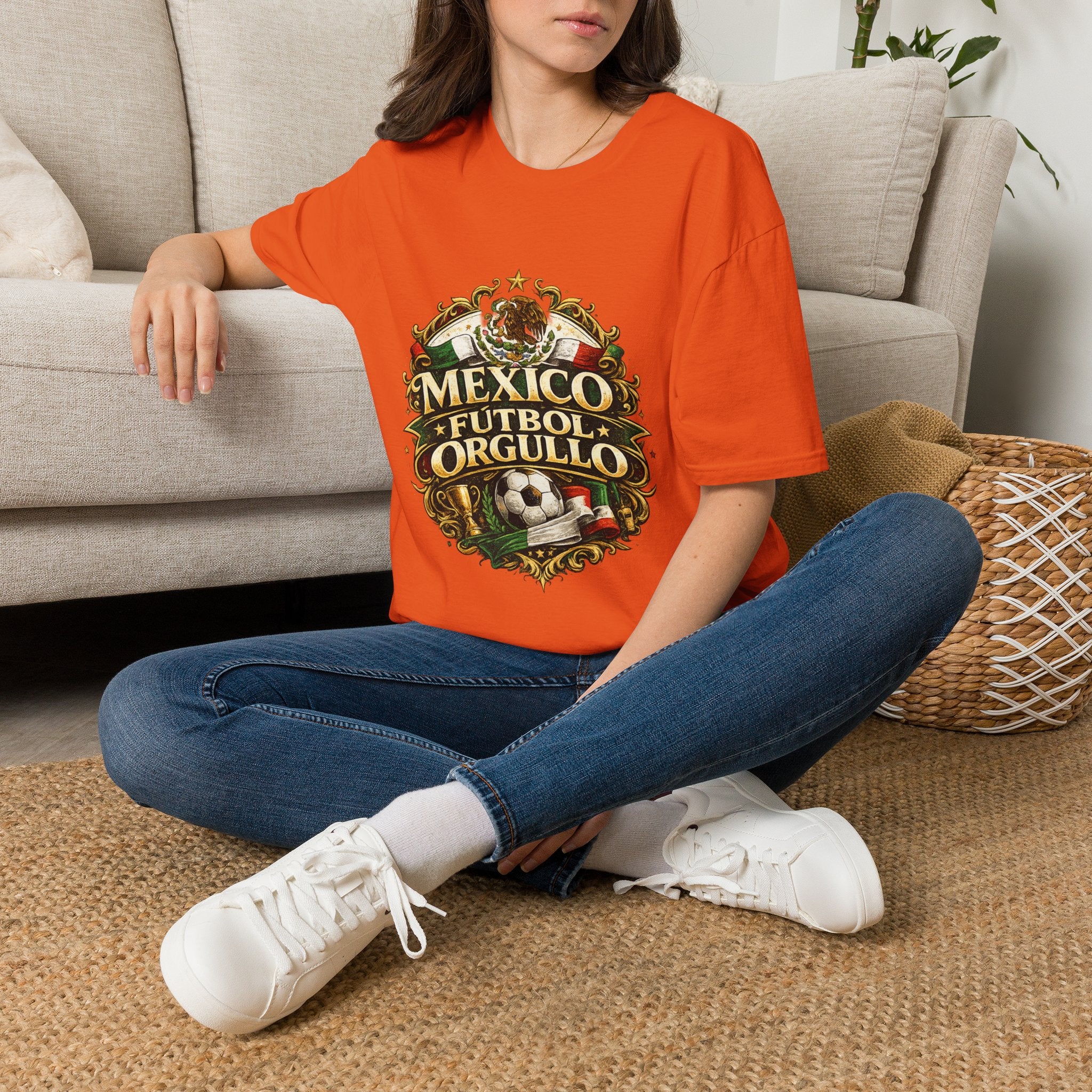 Mexico Fútbol Orgullo T-Shirt — Mexican Soccer Pride Graphic Tee