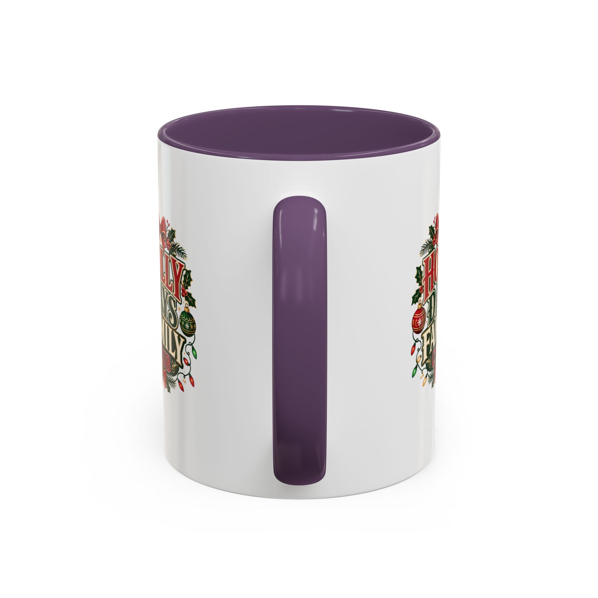 Accent Coffee Mug Holly Days Family