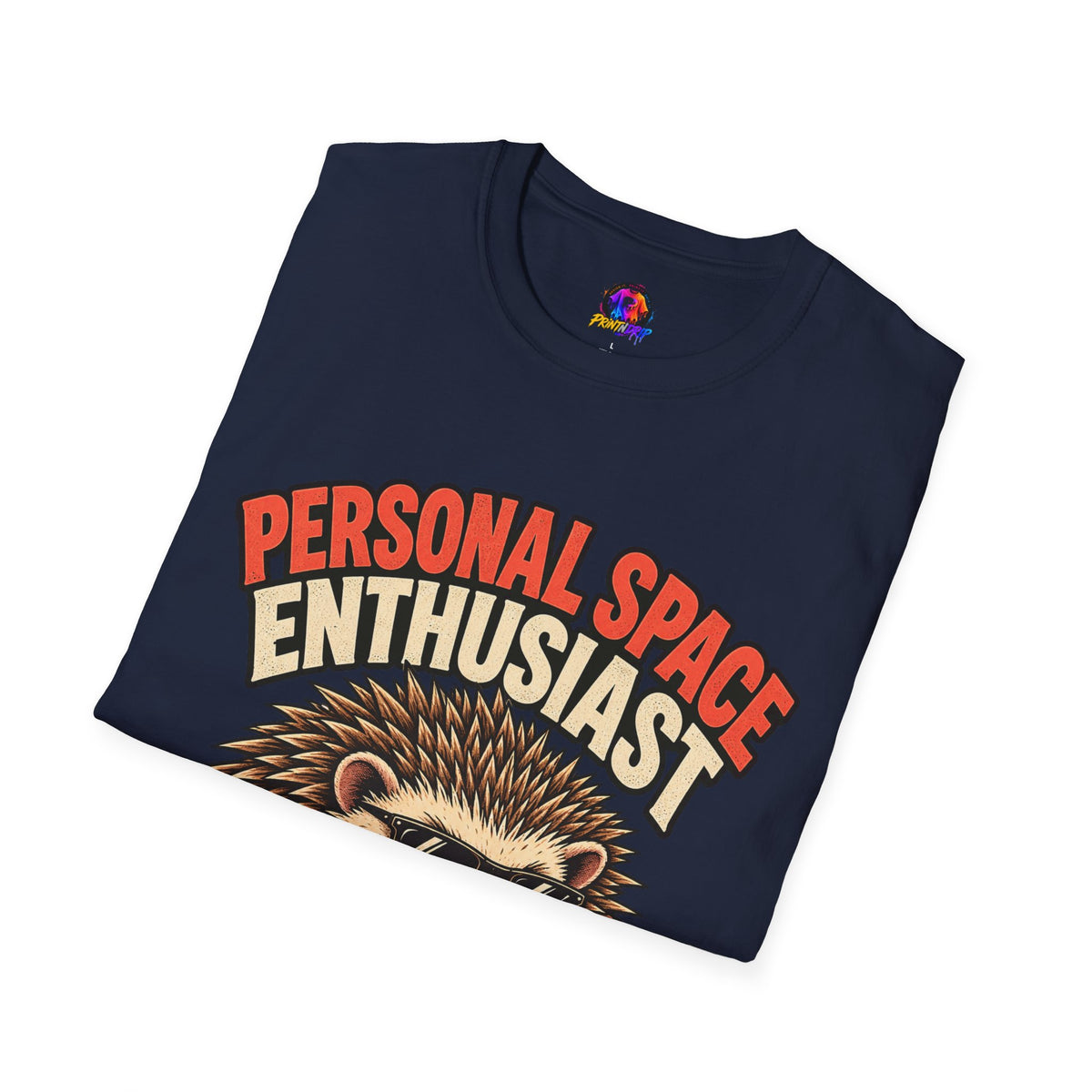 Personal Space Enthusiast T-Shirt — Funny Hedgehog Graphic Tee