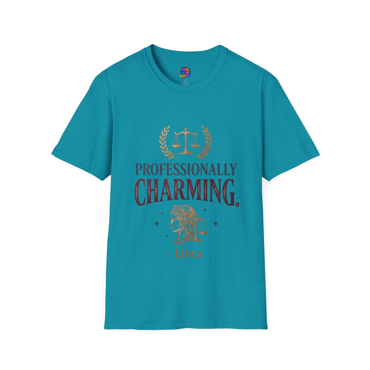 Professionally Charming Libra T-Shirt — Zodiac Scales Astrology Tee