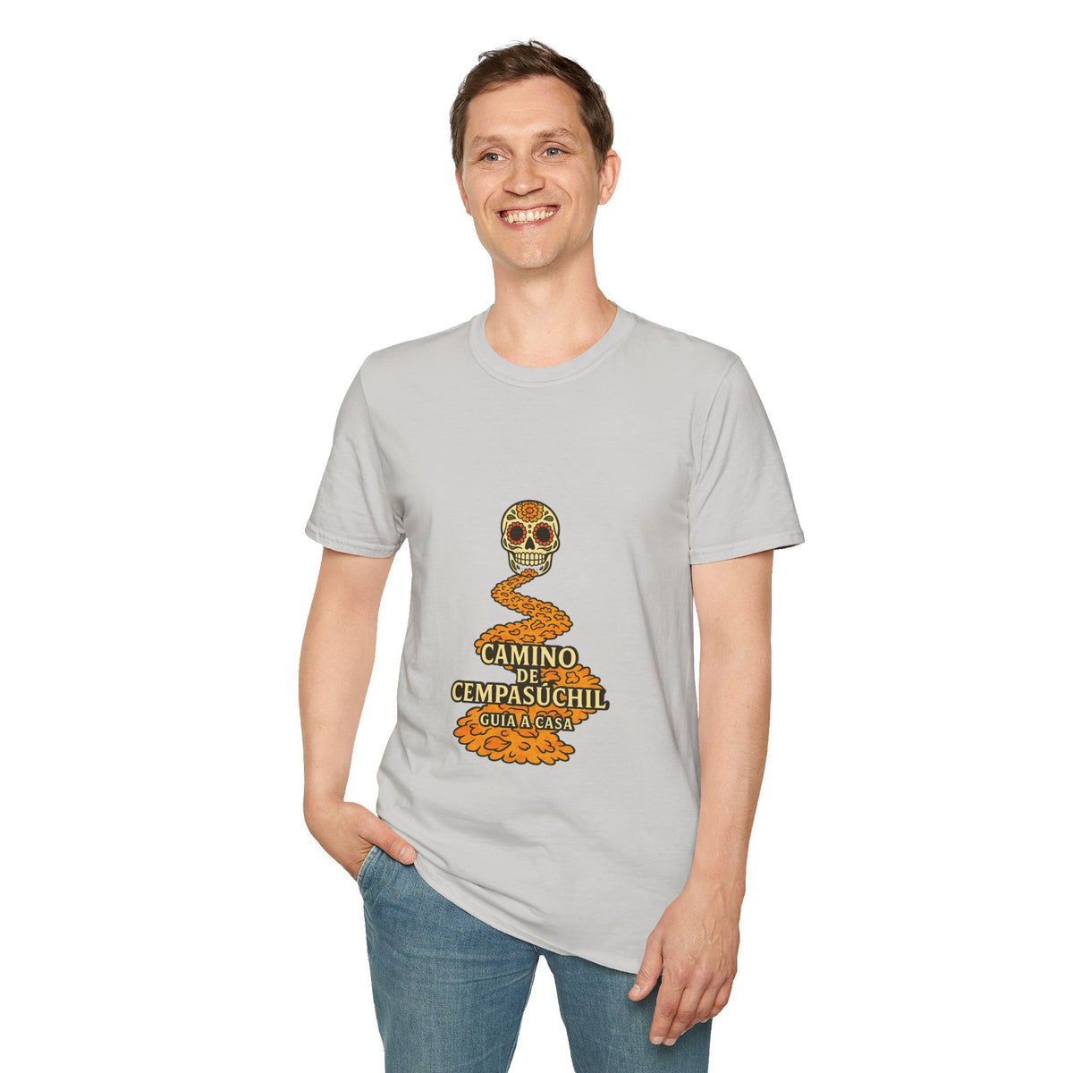 Day of the Dead Skull & Marigold T-Shirt - Trending Now - October 2026