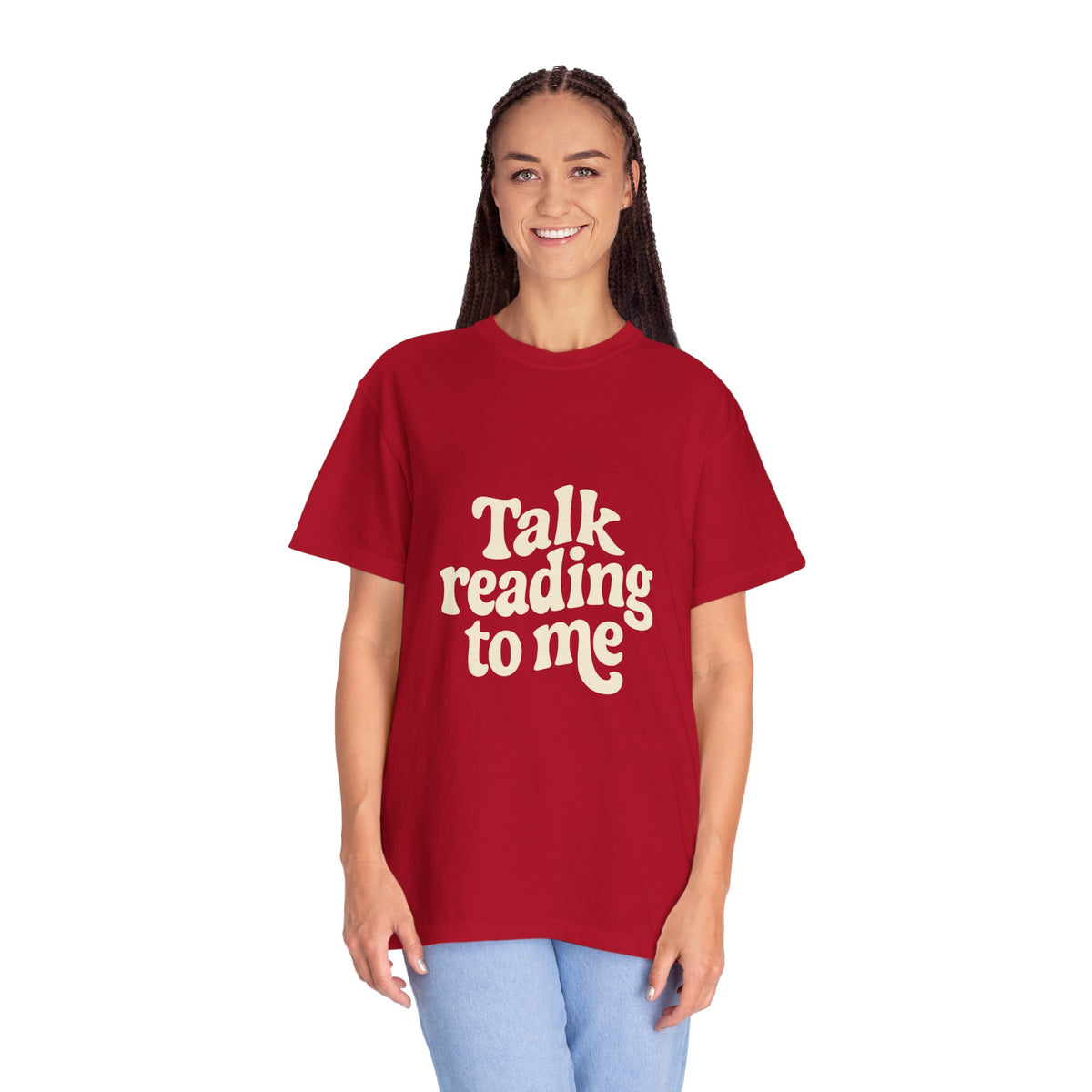 Talk Reading To Me T-Shirt — Vintage Book Lover Tee - Trending Now - October 2026