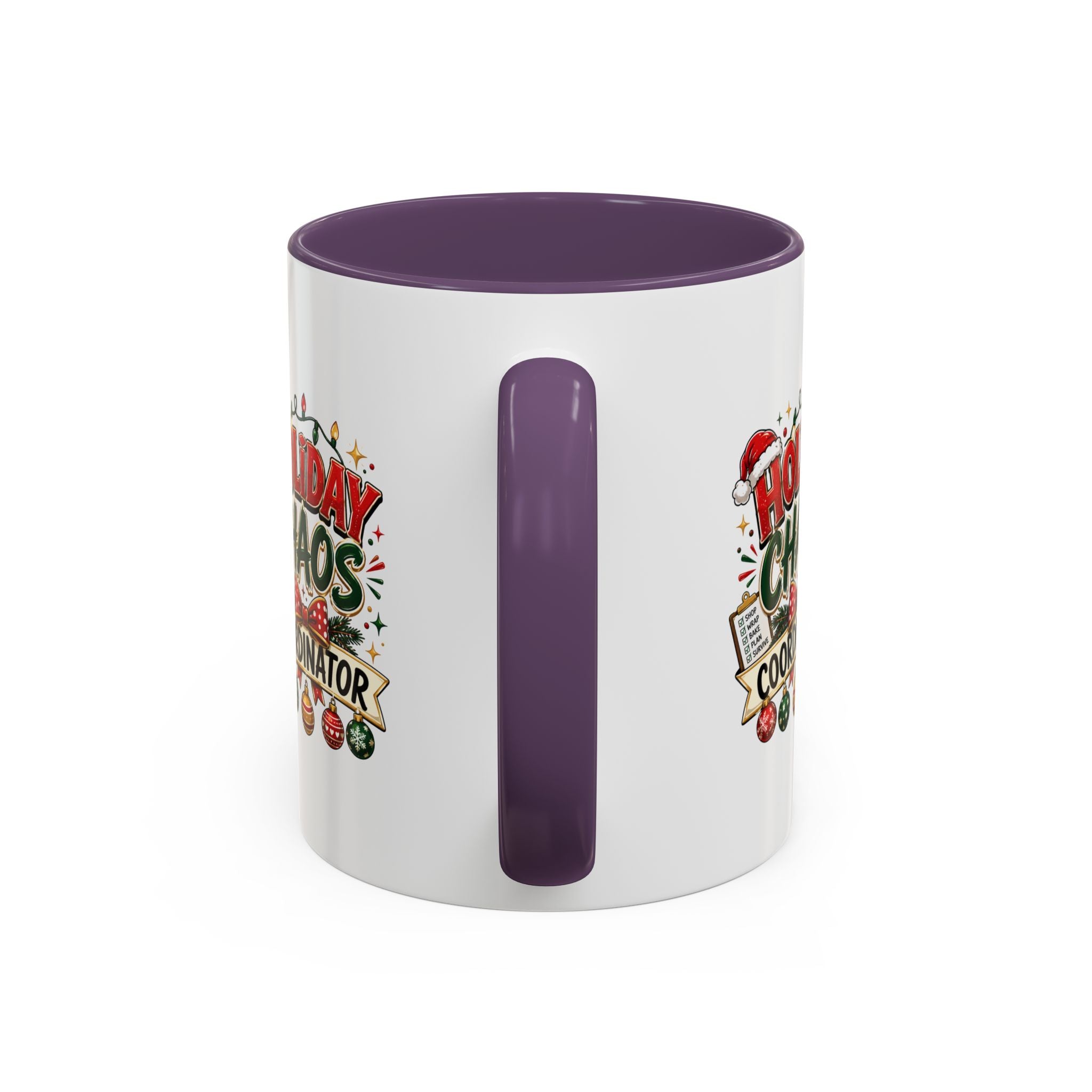 Accent Coffee Mug Holiday Chaos Coordinator