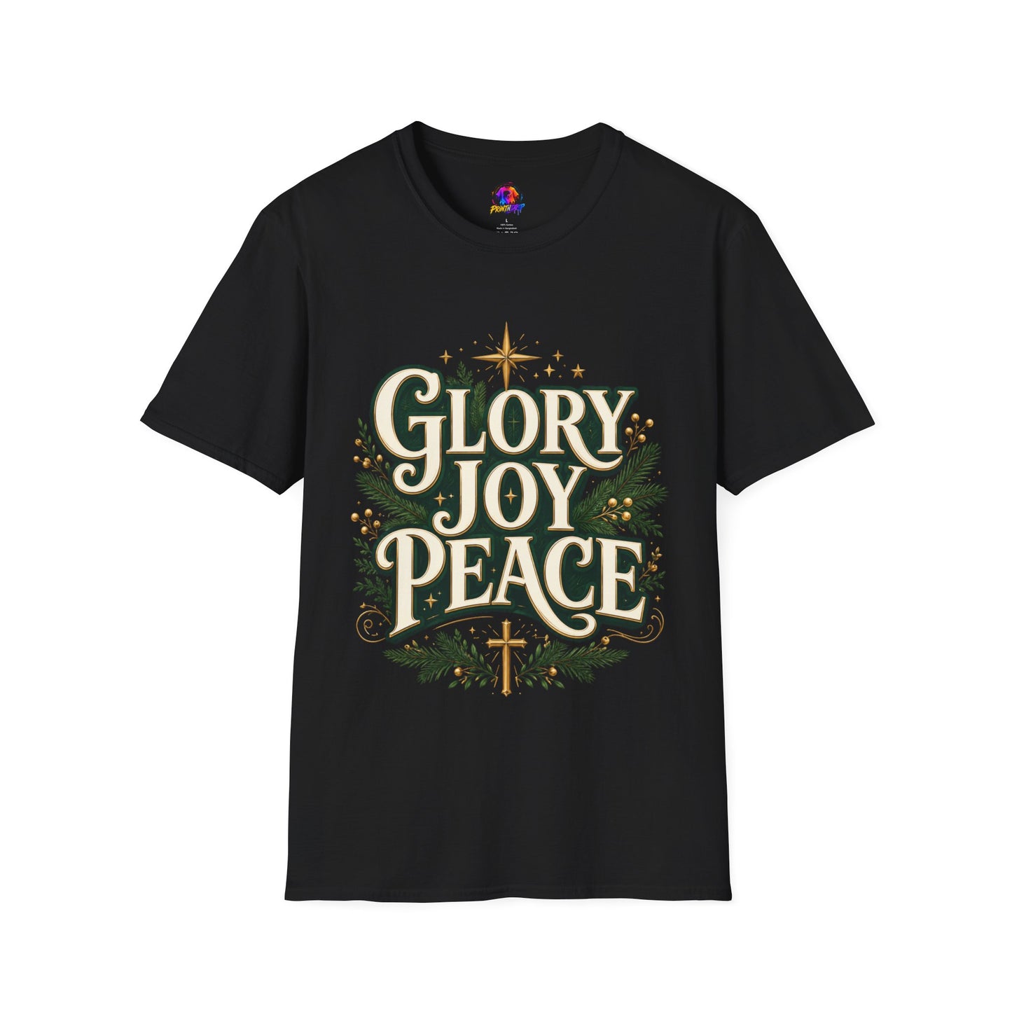Glory Joy Peace Christmas T-Shirt