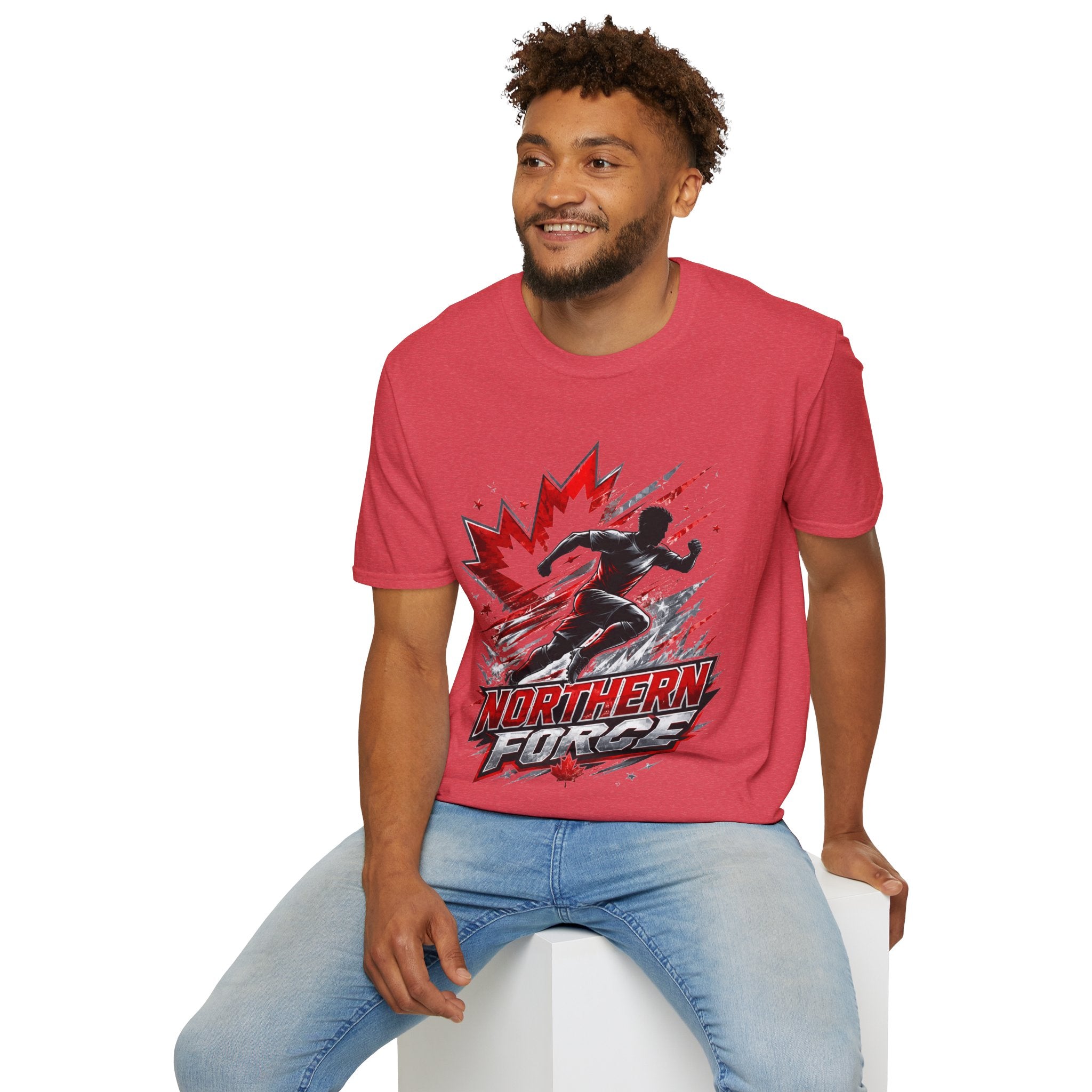 Canada Northern Force Running T‑Shirt — Canada Maple Runner Athletic Tee