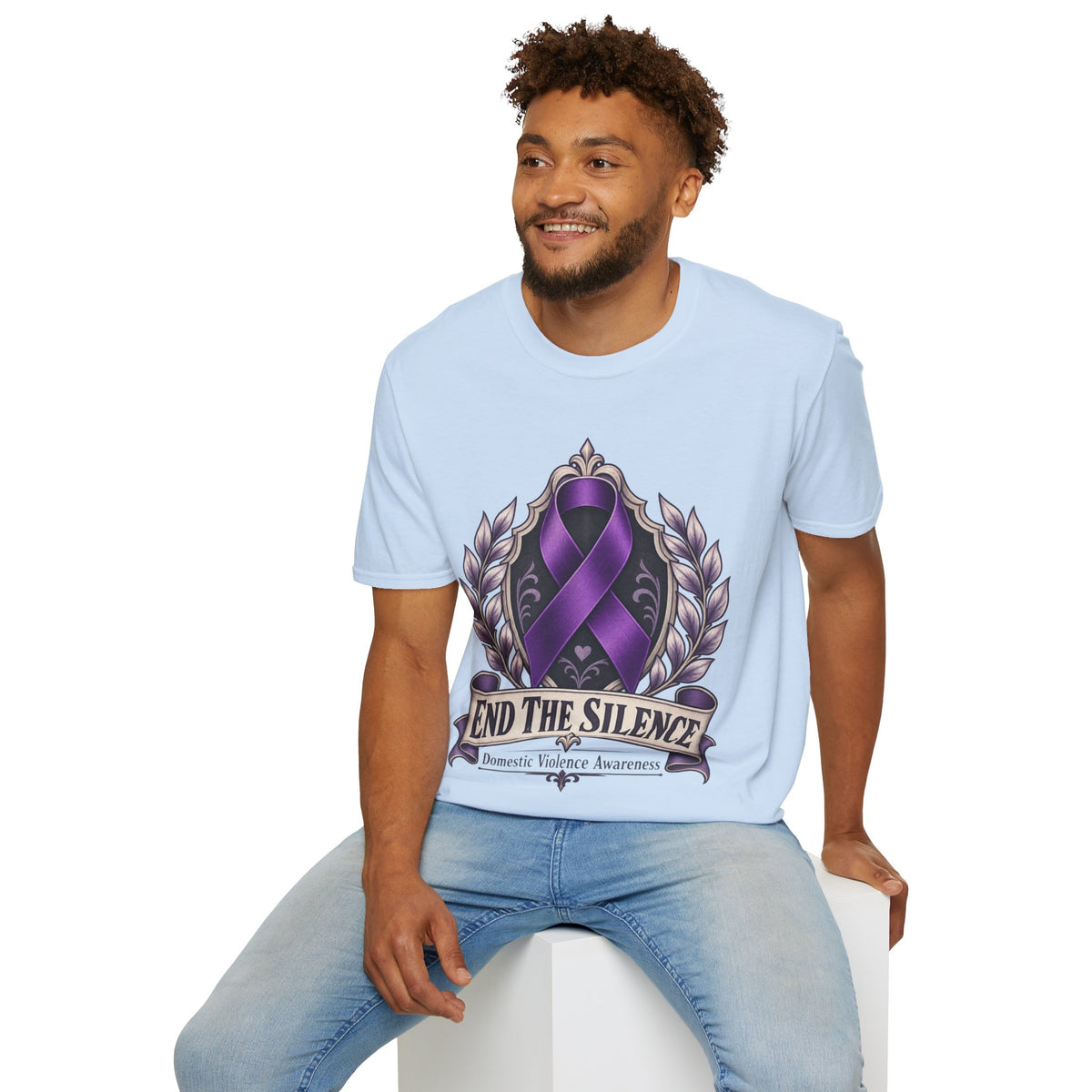 Find The Silence Domestic Violence Awareness T-Shirt
