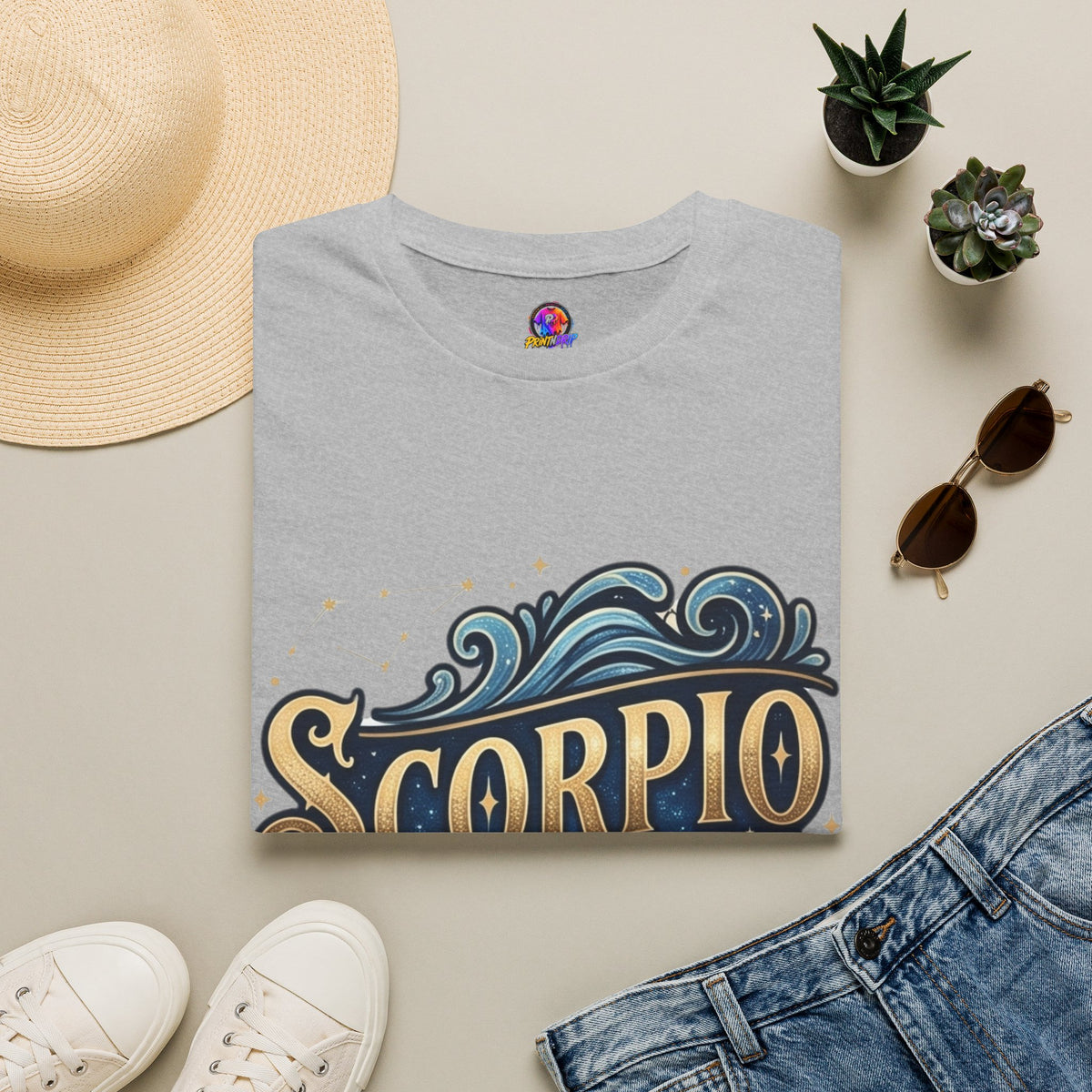 Scorpio Intuition T-Shirt — Zodiac Astrology Graphic Tee