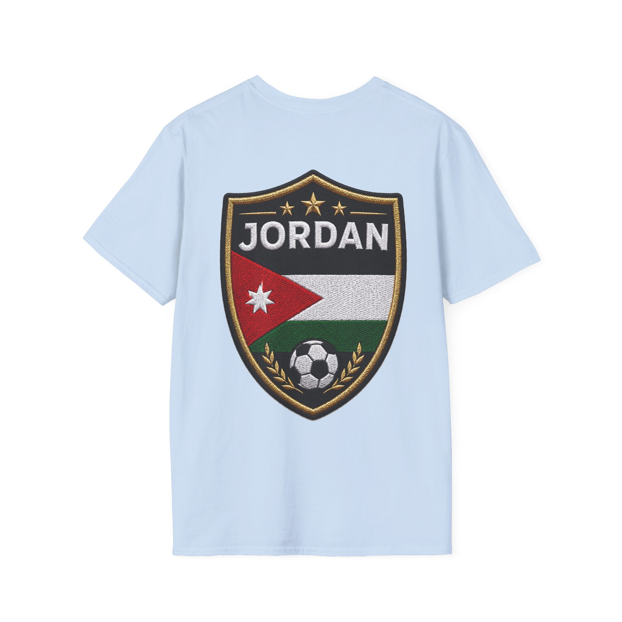 Jordan Soccer T‑Shirt — Desert Courage Flag Design
