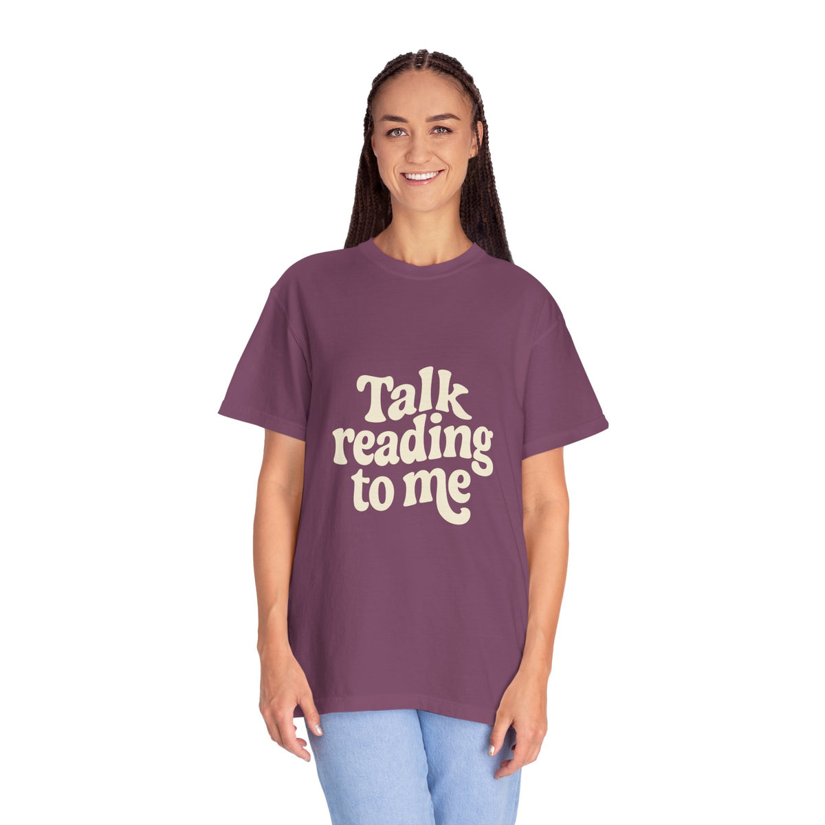 Talk Reading To Me T-Shirt — Vintage Book Lover Tee - Trending Now - October 2026