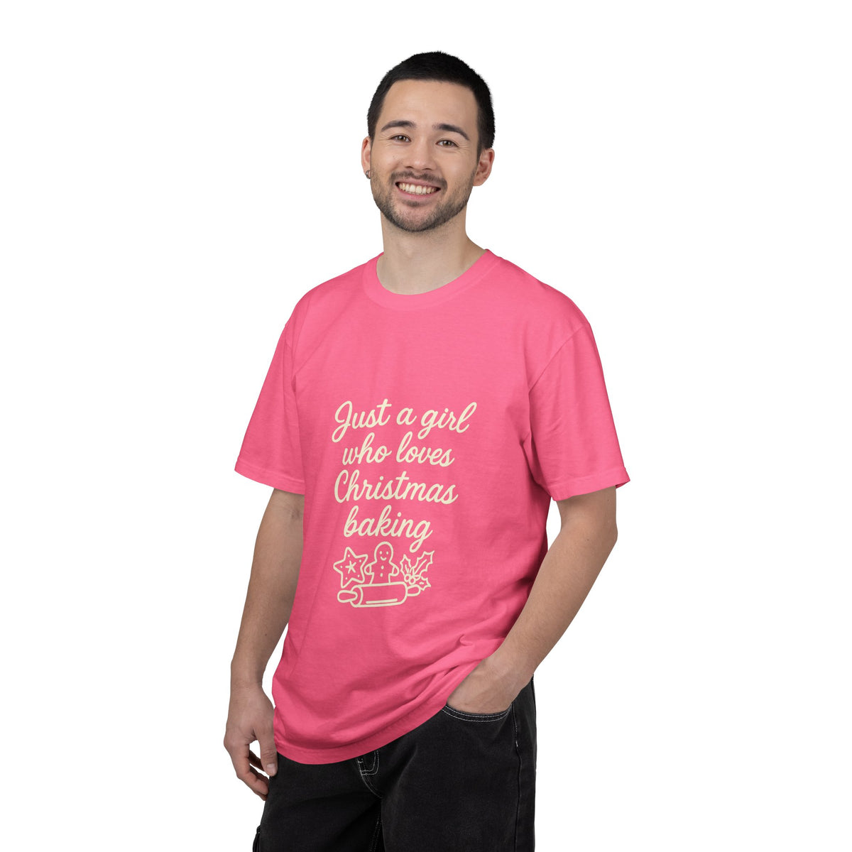 Christmas Baking T-Shirt — "Just a Girl Who Loves Christmas Baking" Holiday Tee- Trending Now - October 2026