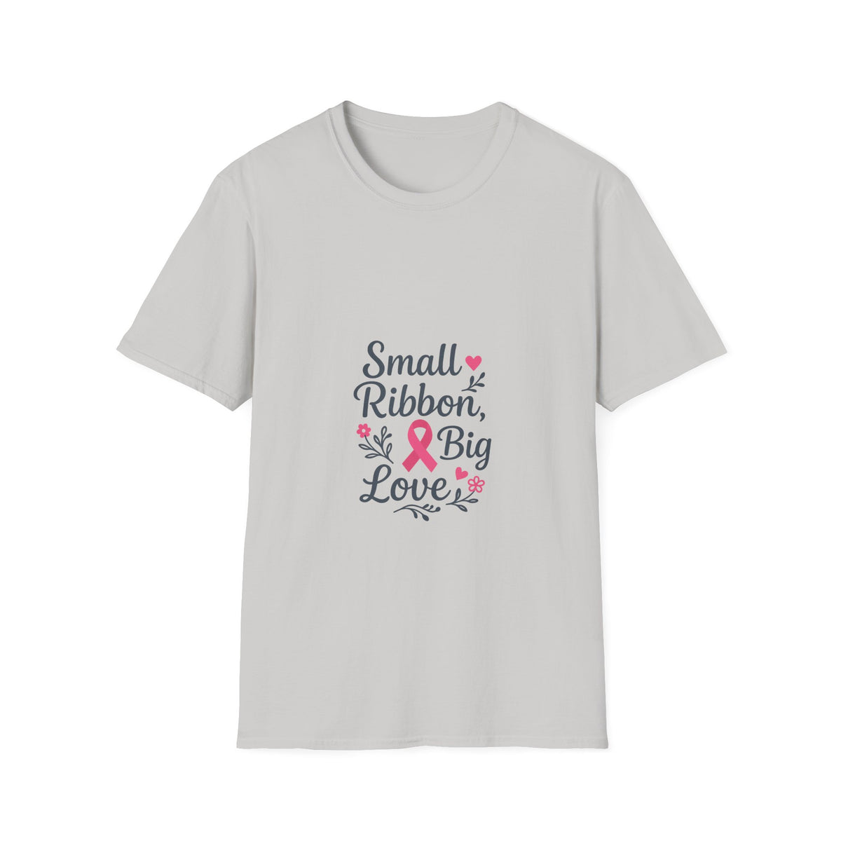 Breast Cancer Awareness T-Shirt — "Small Ribbon, Big Love" Pink Ribbon Tee - Trending Now - October 2026