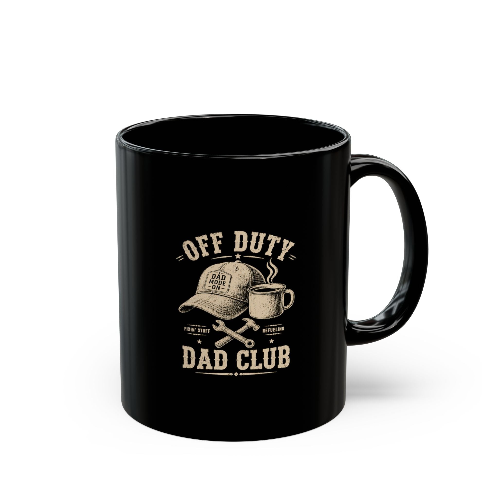 Milo Bailey Dog Dad Mom Black Mug