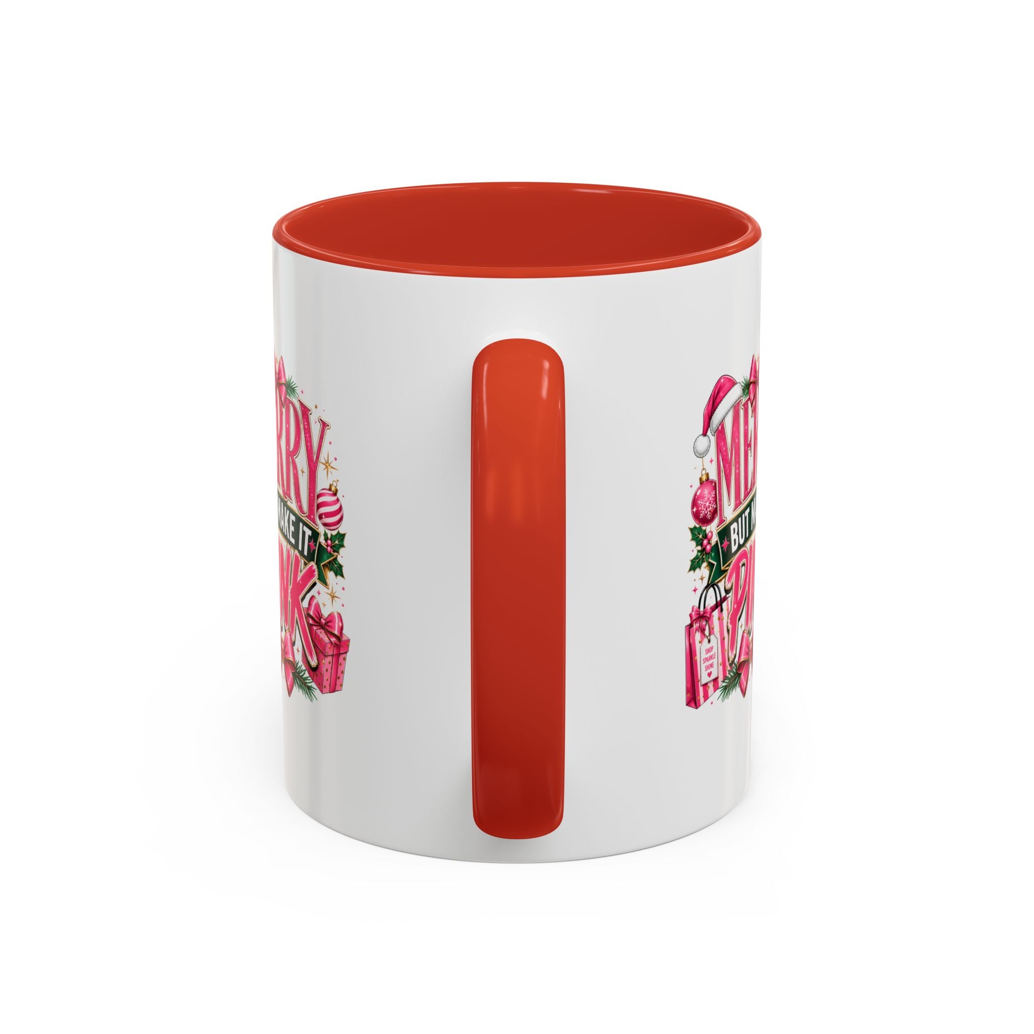 Accent Coffee Mug Merry Pink