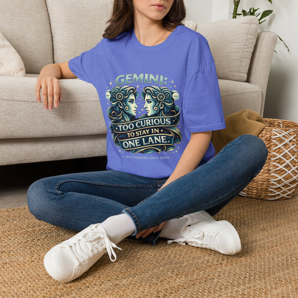 Zodiac Gemini Unisex Softstyle T-Shirt