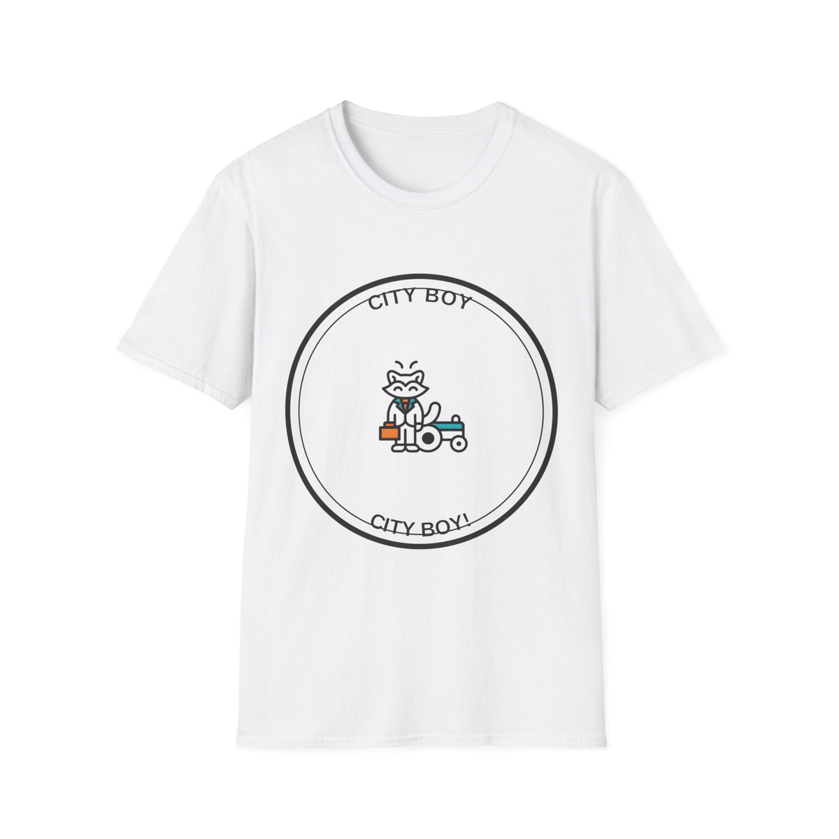 City Boy T-Shirt — Cute Cartoon Scooter Logo Tee - Trending Now - August 2026