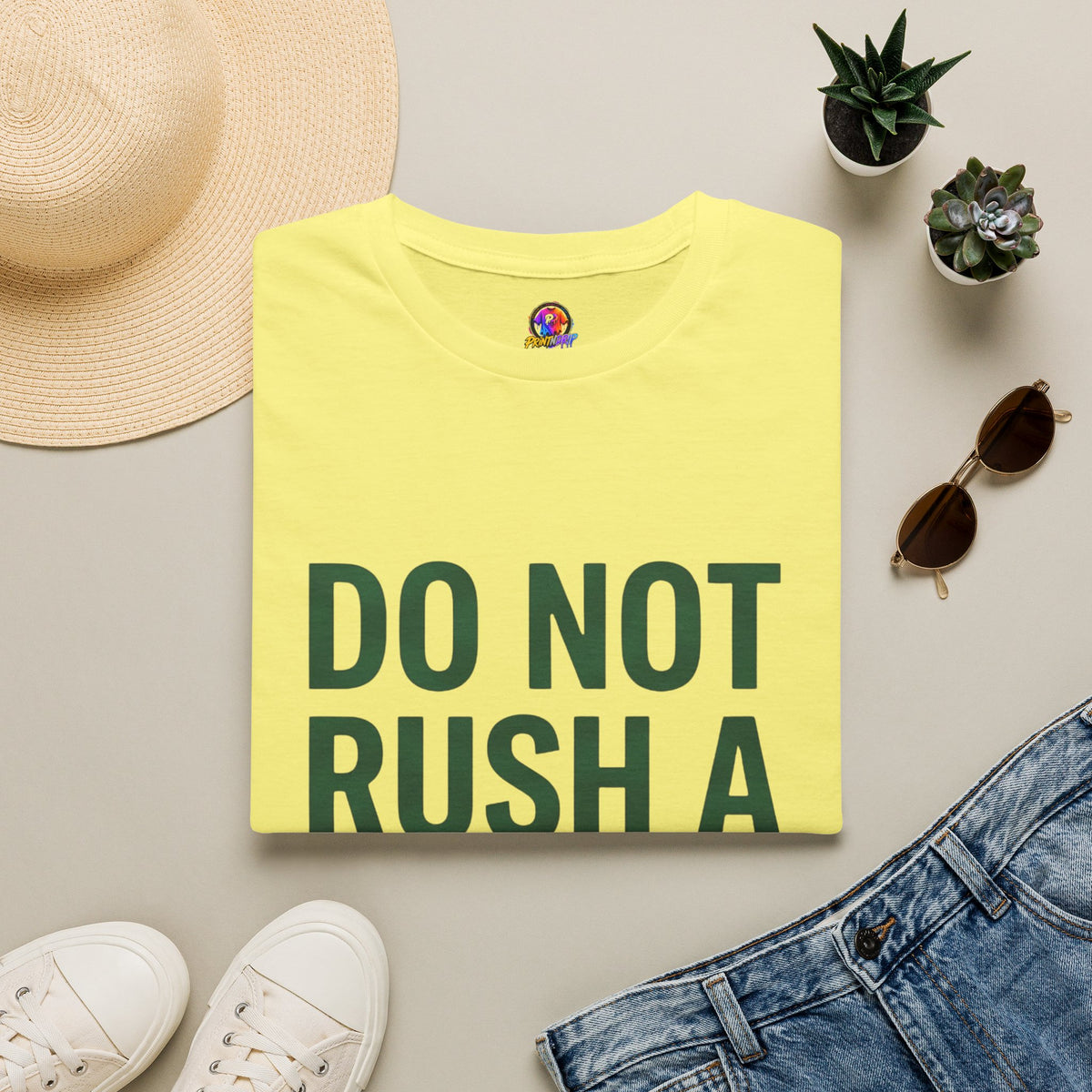 Do Not Rush a Taurus T‑Shirt — Funny Zodiac Astrology Tee