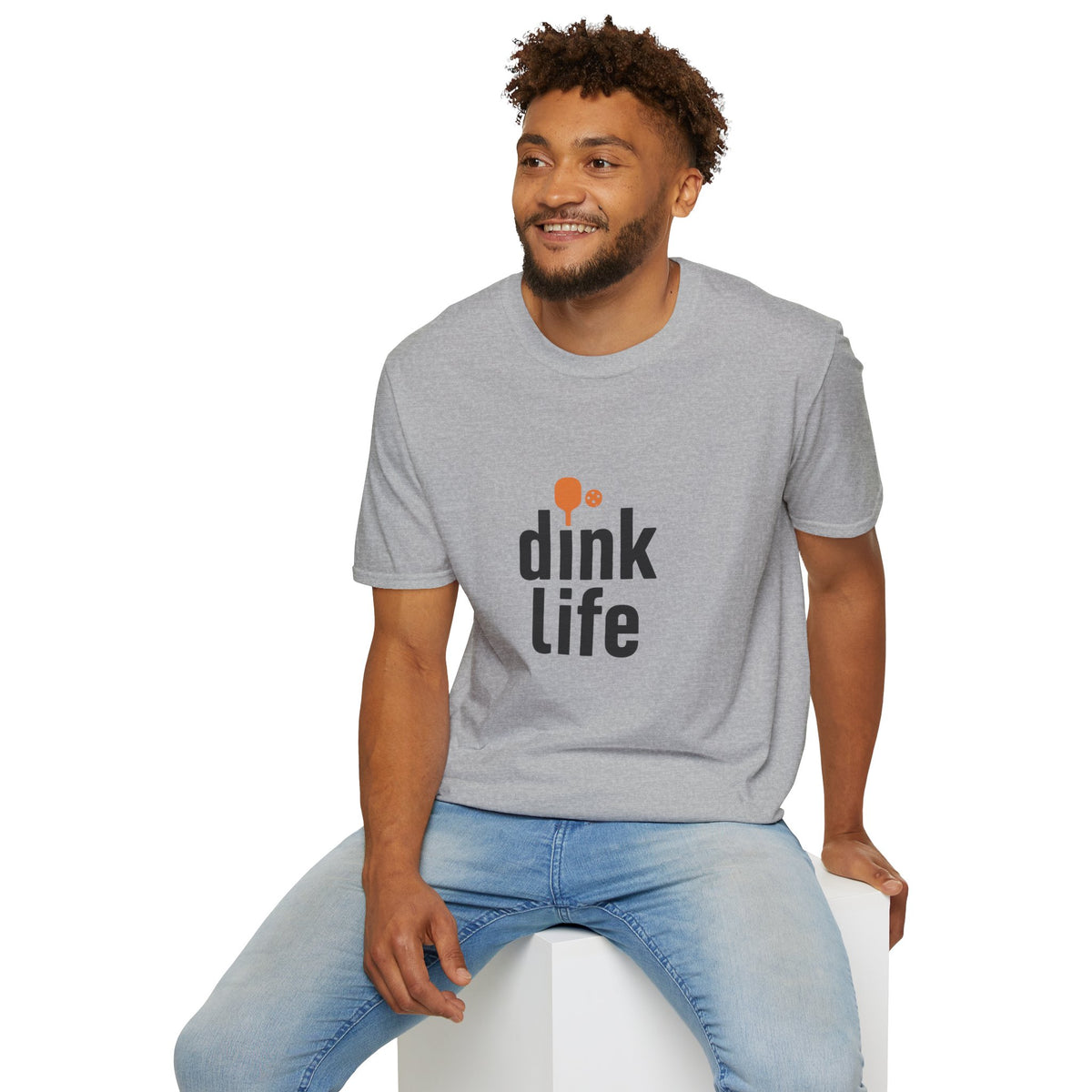 Drink Life T-Shirt — Minimal Orange Bubble Logo Tee - Trending Now - August 2026