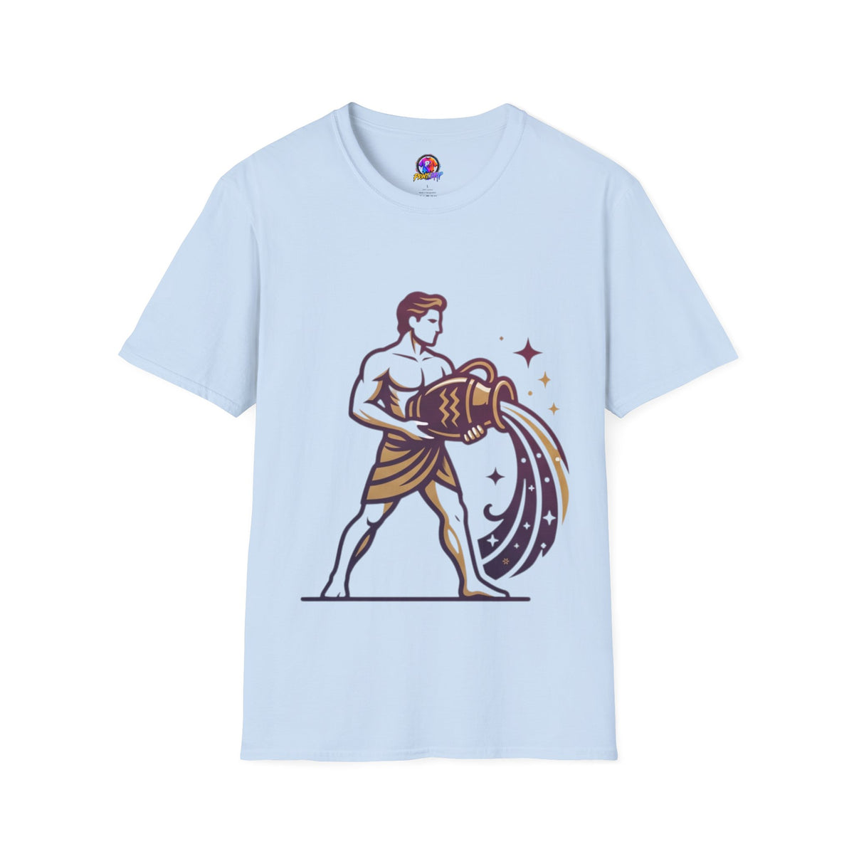 Aquarius Zodiac T-Shirt — Water Bearer Astrology Tee