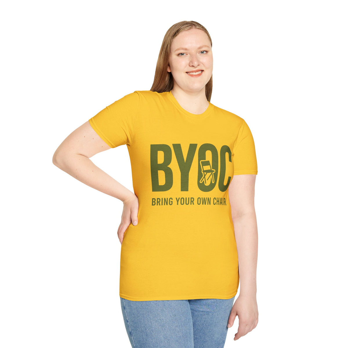 BYOC T-Shirt — Bold Minimalist Text Tee (Bring Your Own Coffee) - Trending Now - August 2026