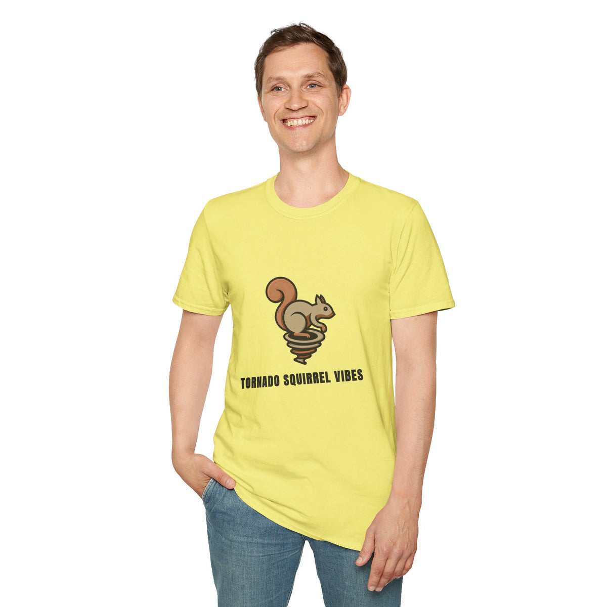 Tornado Squirrel T-Shirt — Cute Cartoon Squirrel Graphic Tee - Trending Now - September 2026