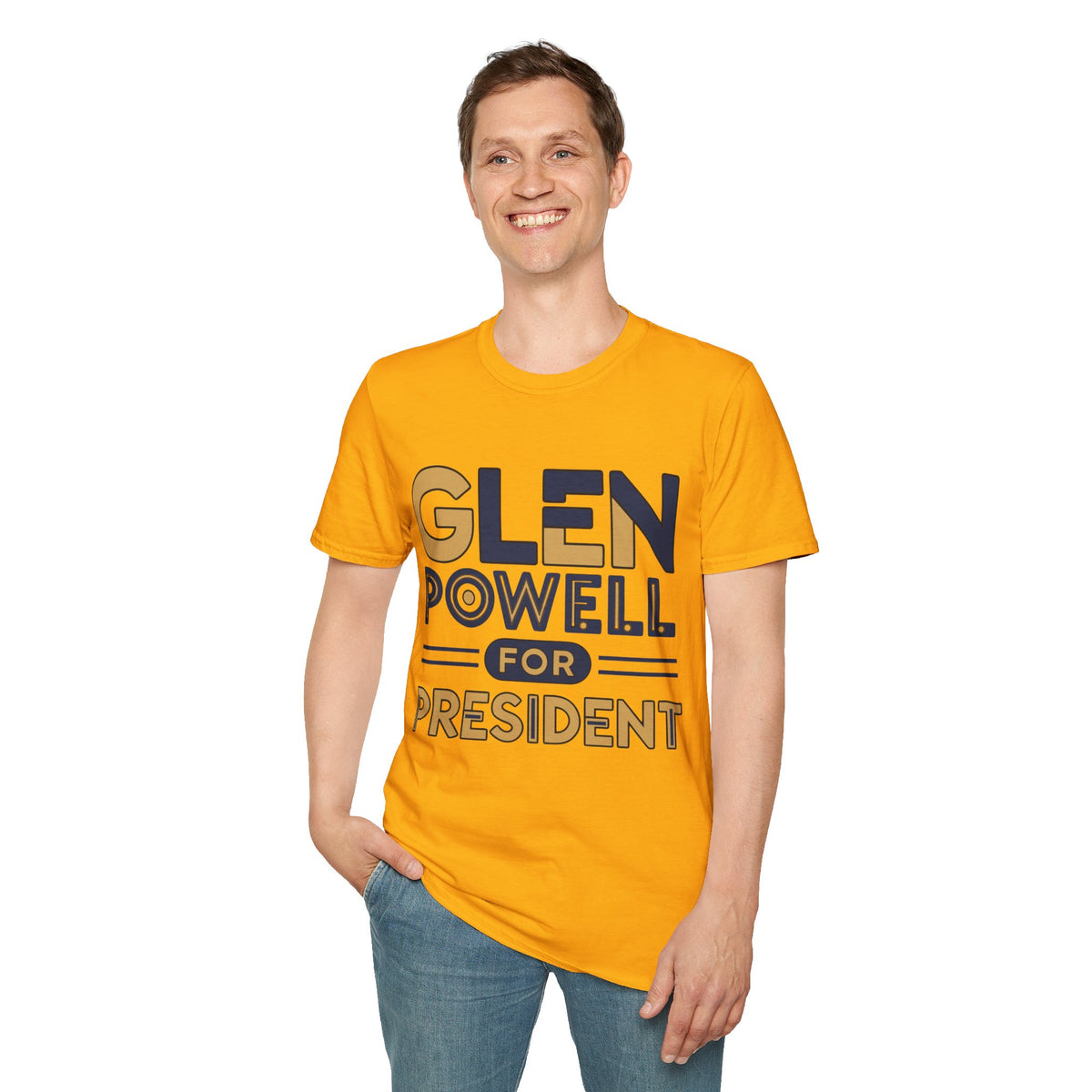 Glen Powell for President T‑Shirt - Trending Now - August 2026